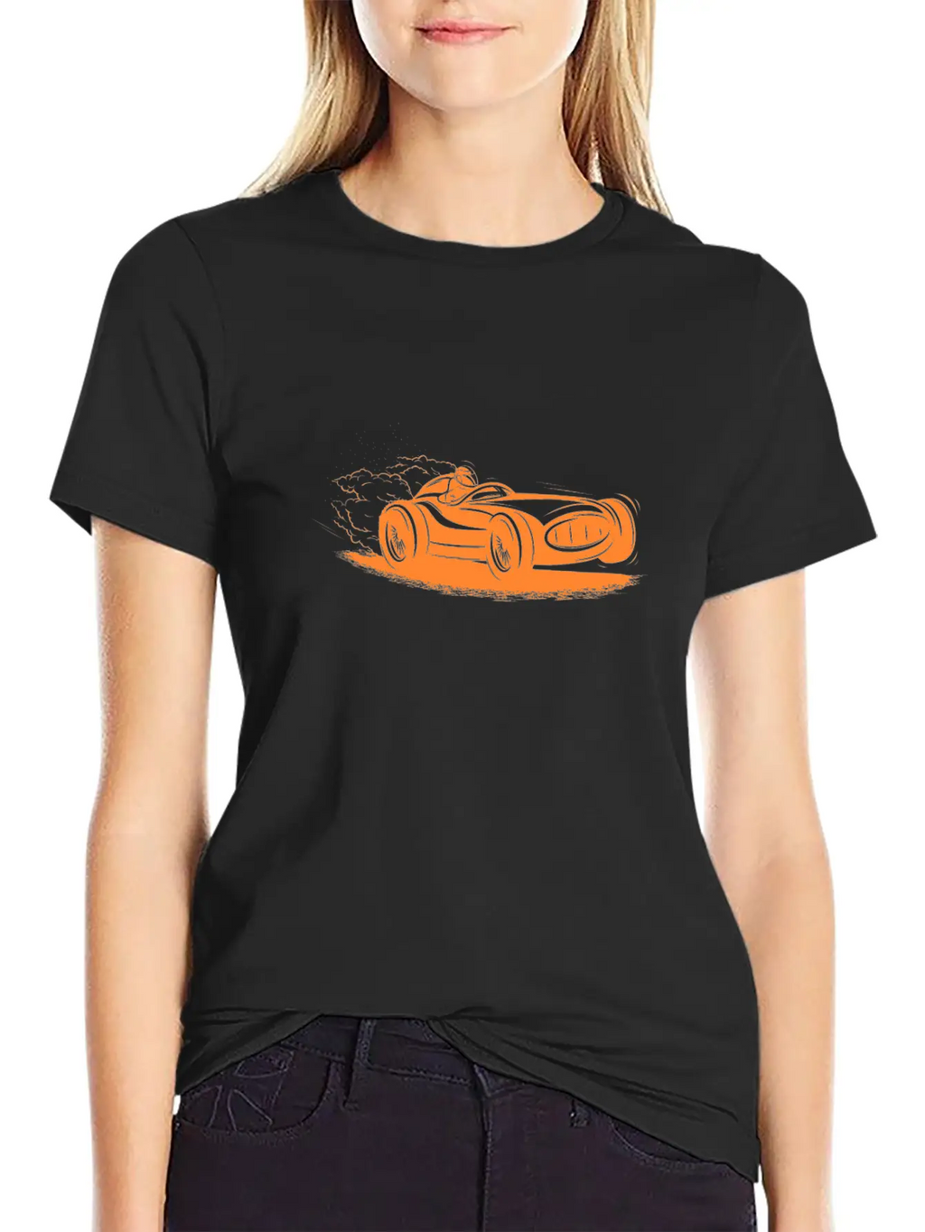 Go-Kart Racing Essential Cotton Tee For Daily Outfits – Unisex Style