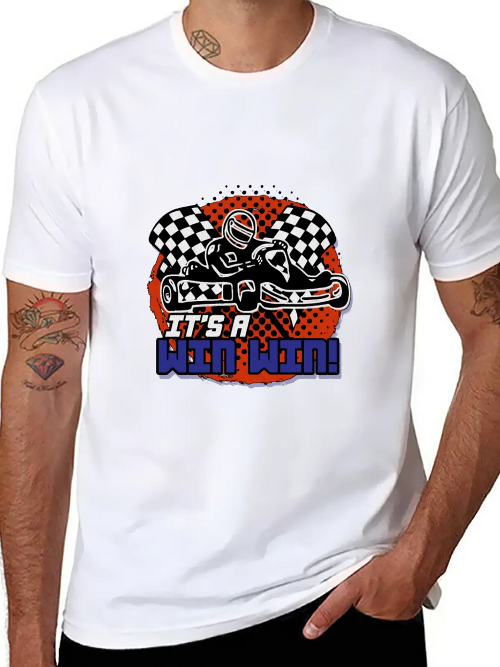 Go Kart Racing Motorsports Cool Race Sports Gift Unisex Casual T-Shirt – Clean Design For Daily Comfort