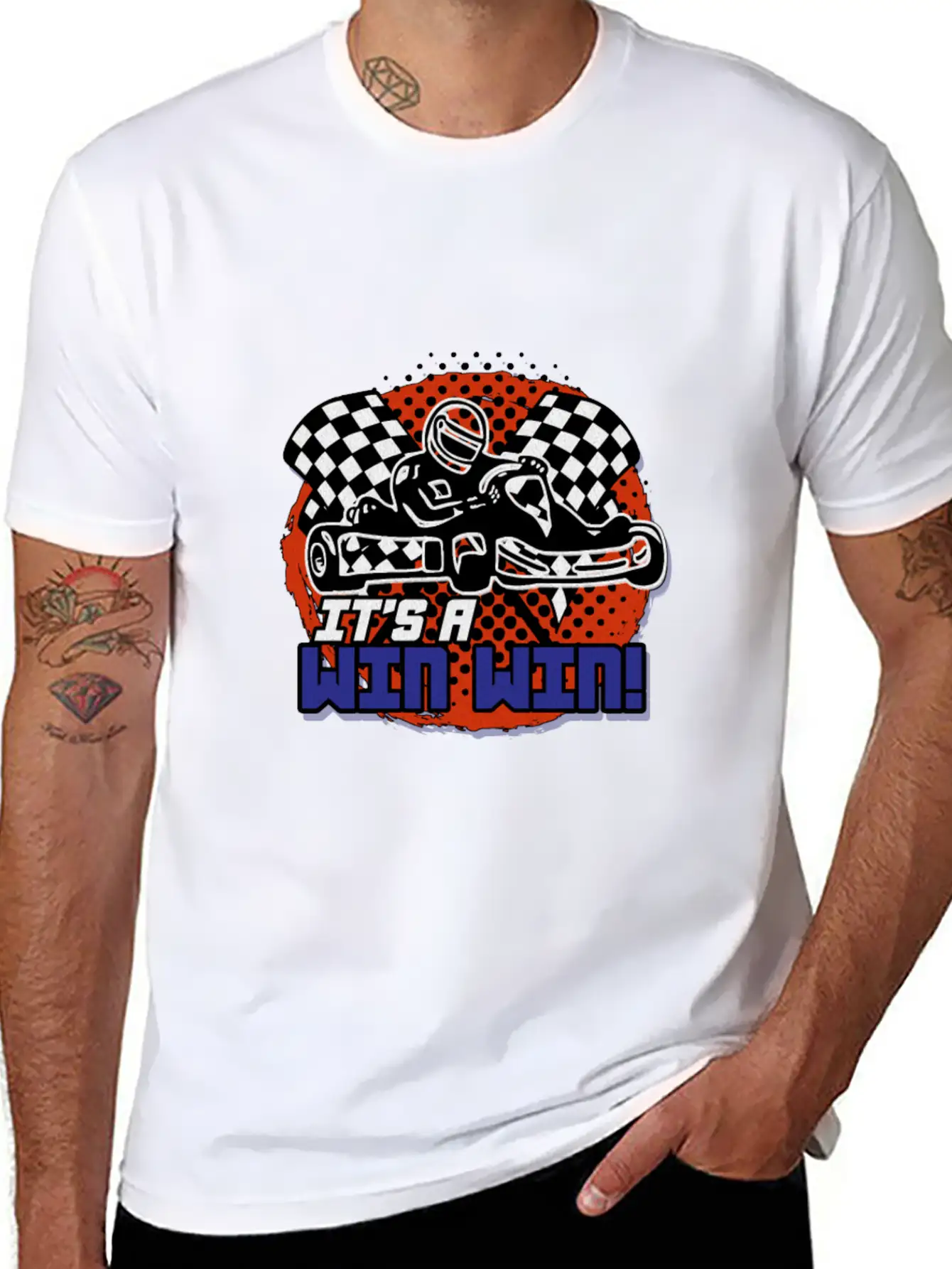 Go Kart Racing Motorsports Cool Race Sports Gift Unisex Casual T-Shirt – Clean Design For Daily Comfort