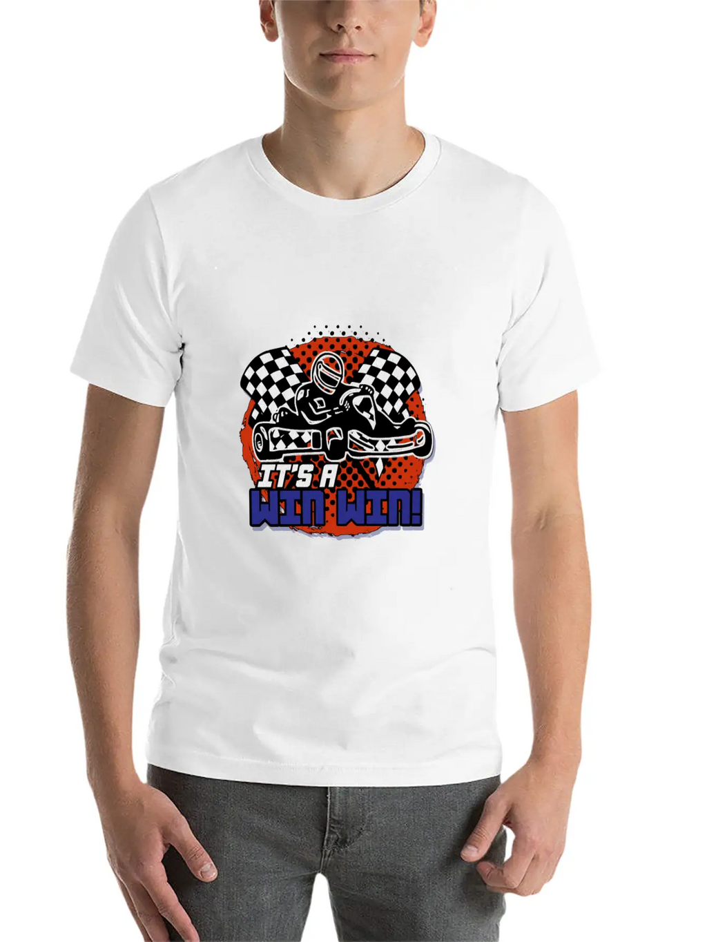 Go Kart Racing Motorsports Cool Race Sports Gift Unisex Casual T-Shirt – Clean Design For Daily Comfort