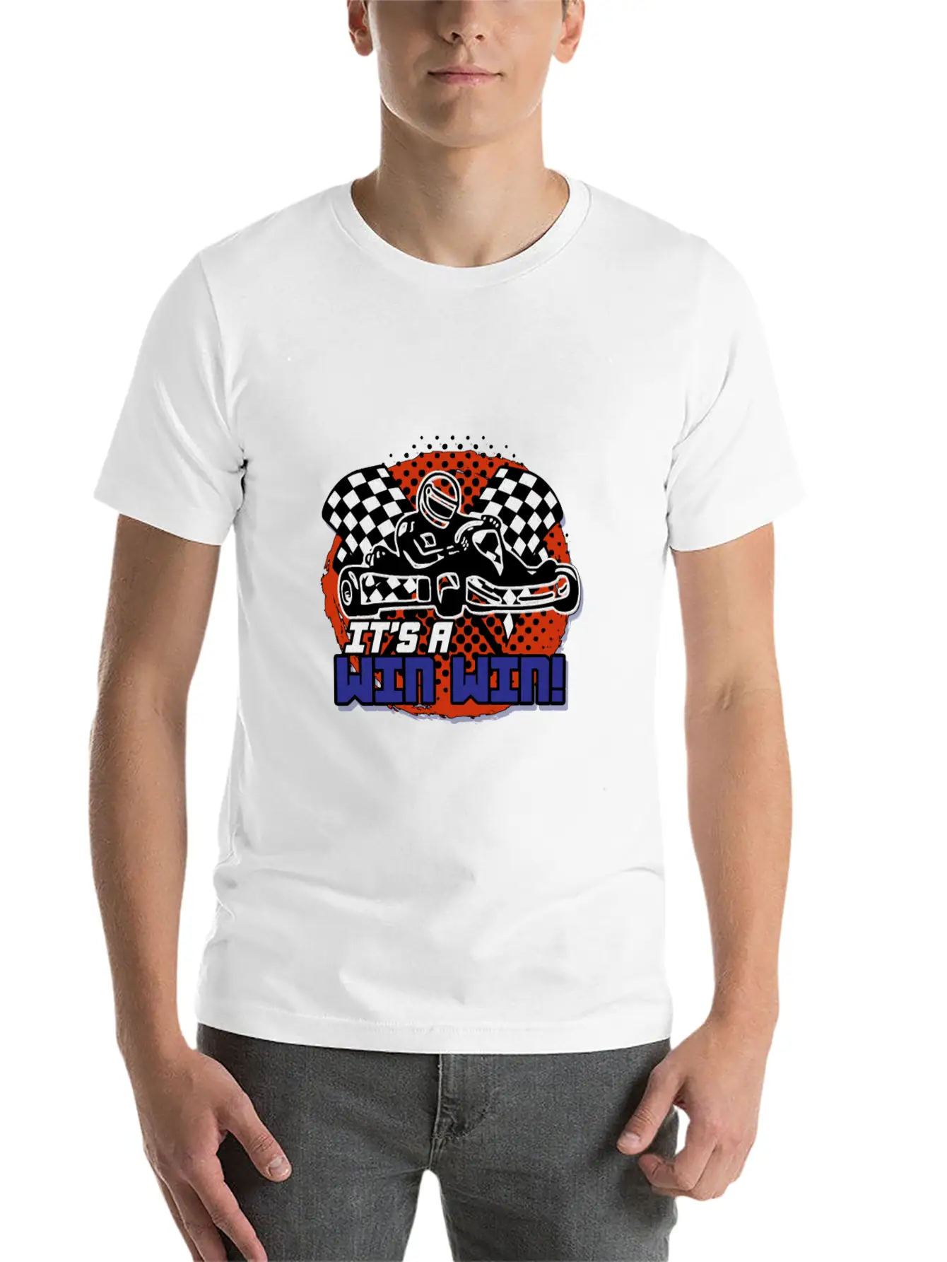 Go Kart Racing Motorsports Cool Race Sports Gift Unisex Casual T-Shirt – Clean Design For Daily Comfort
