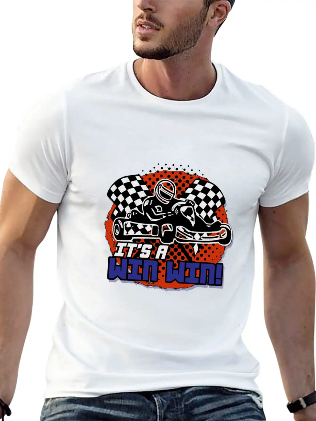 Go Kart Racing Motorsports Cool Race Sports Gift Unisex Casual T-Shirt – Clean Design For Daily Comfort