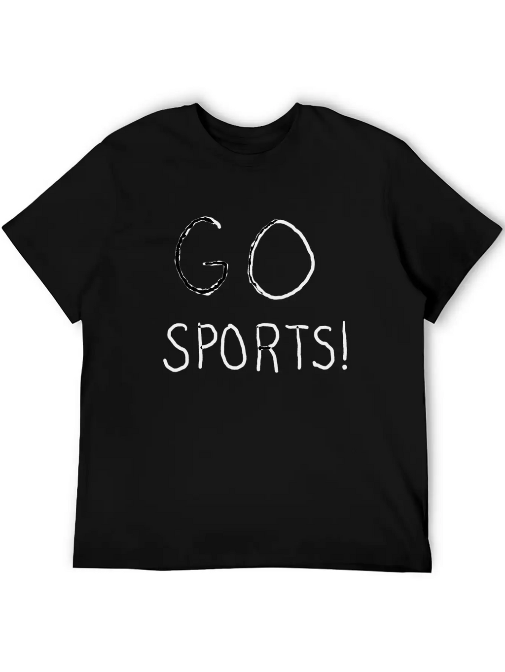 Go Sports! Breathable Soft Cotton T-Shirt – Timeless Casual Look