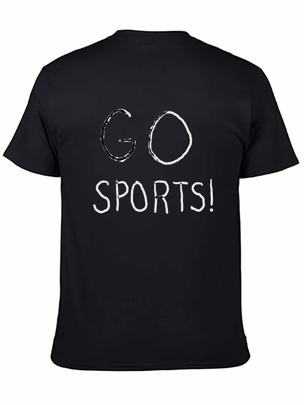 Go Sports! Breathable Soft Cotton T-Shirt – Timeless Casual Look