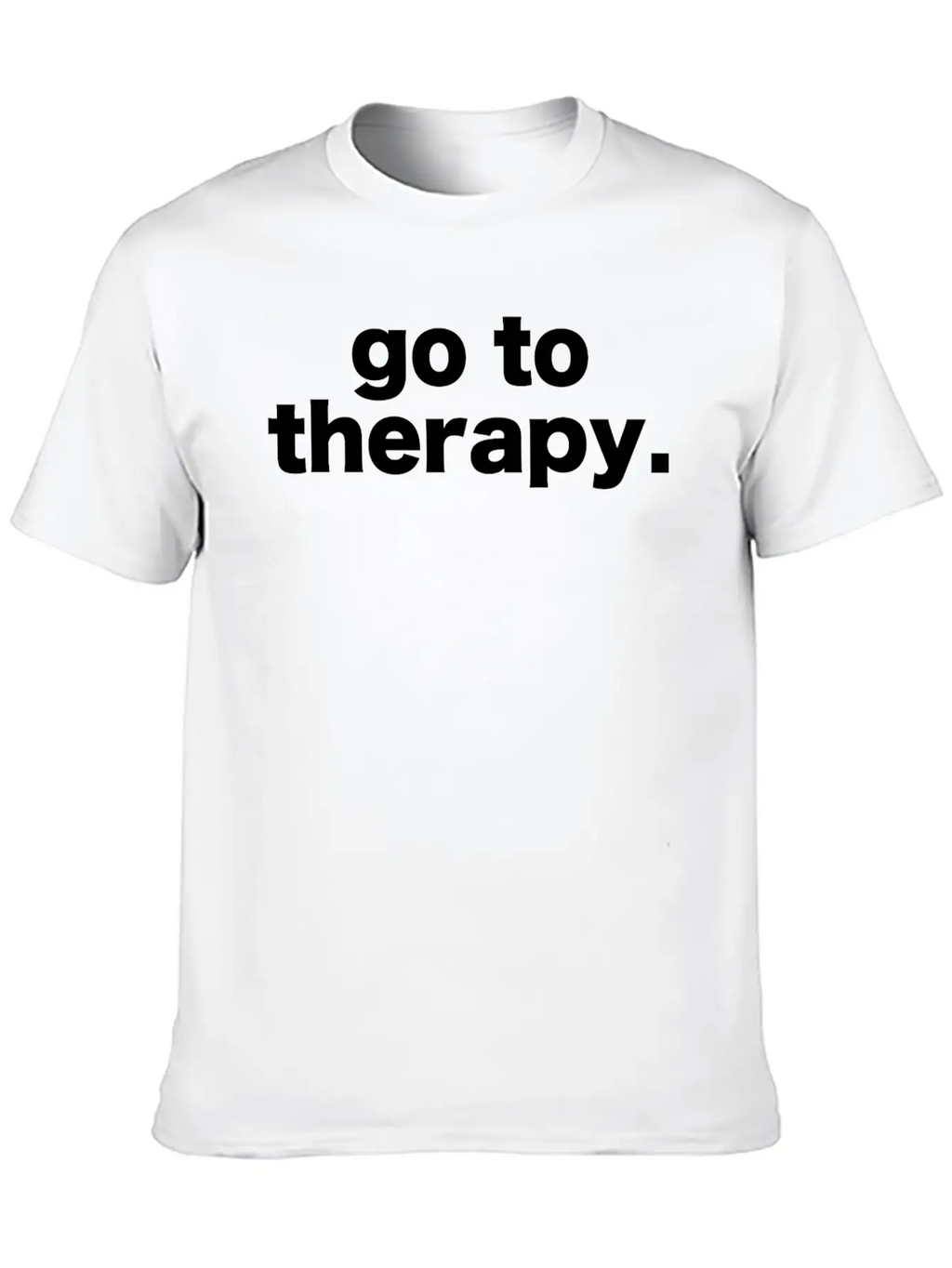 Go To Therapy Breathable Soft Cotton T-Shirt – Timeless Casual Look
