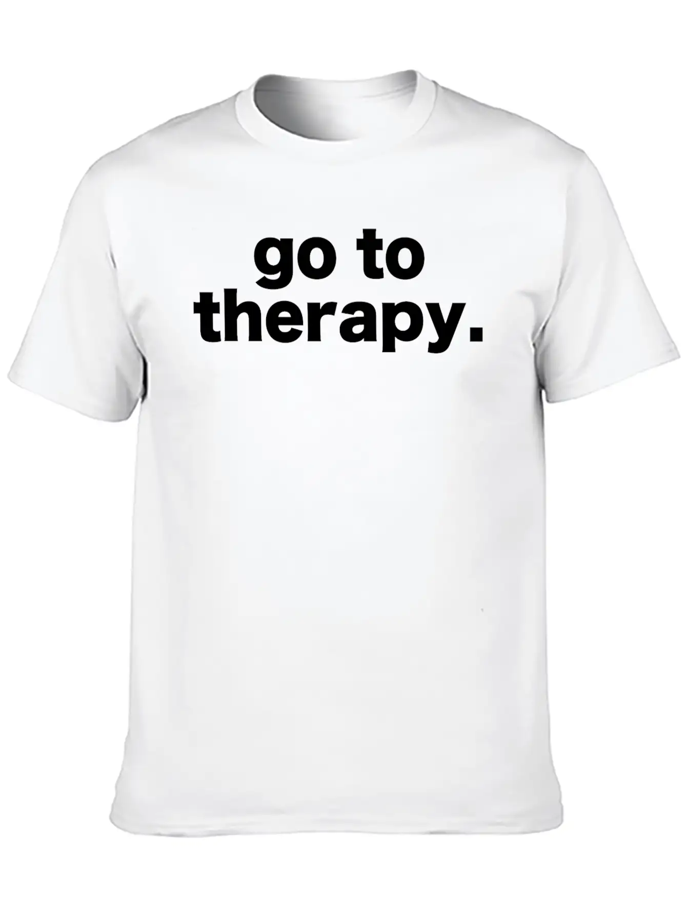 Go To Therapy Breathable Soft Cotton T-Shirt – Timeless Casual Look