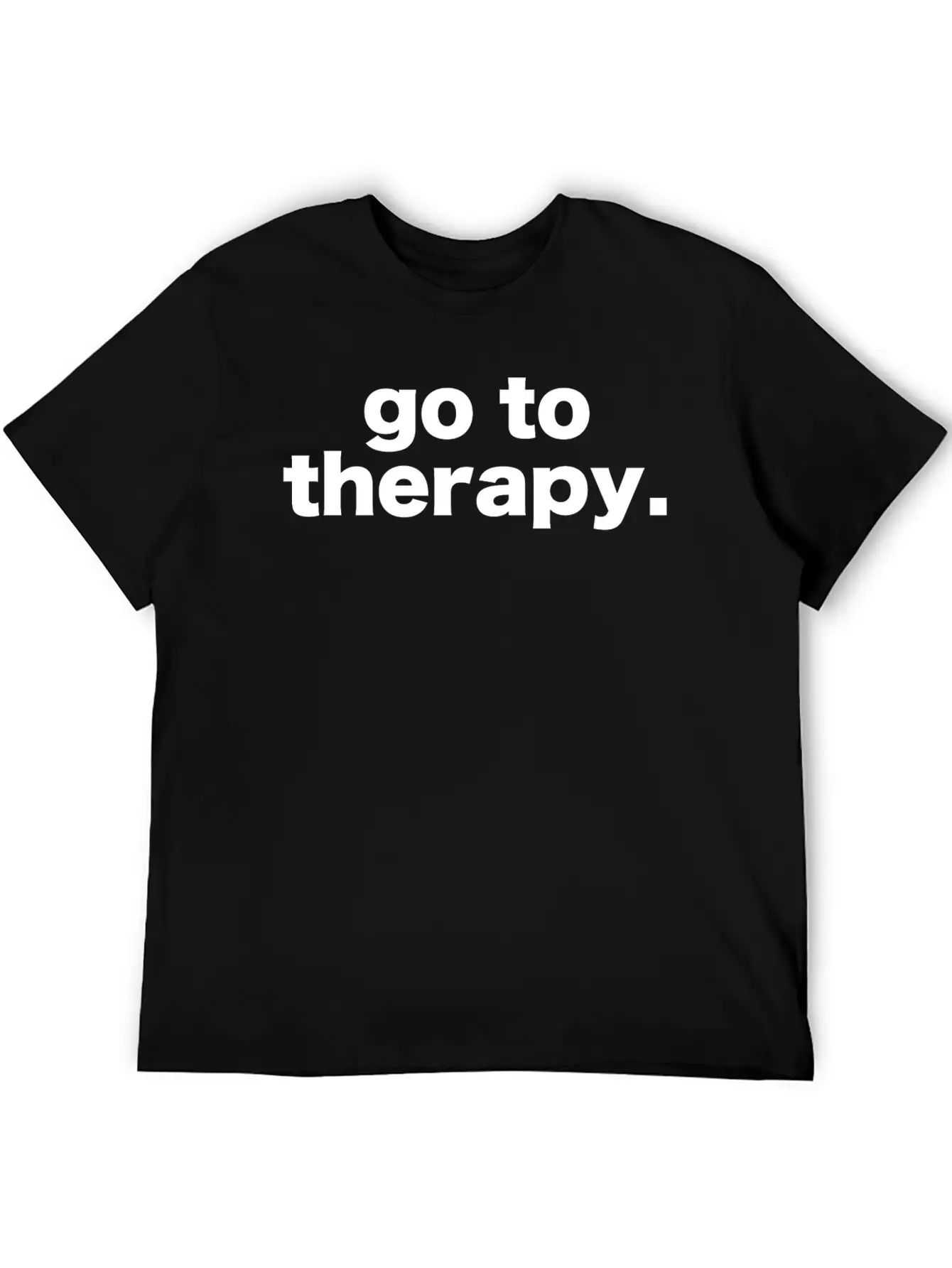 Go To Therapy Breathable Soft Cotton T-Shirt – Timeless Casual Look