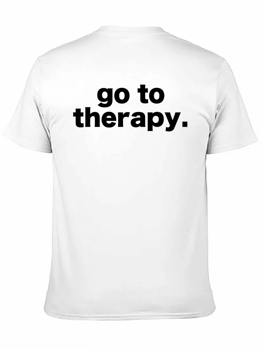 Go To Therapy Breathable Soft Cotton T-Shirt – Timeless Casual Look