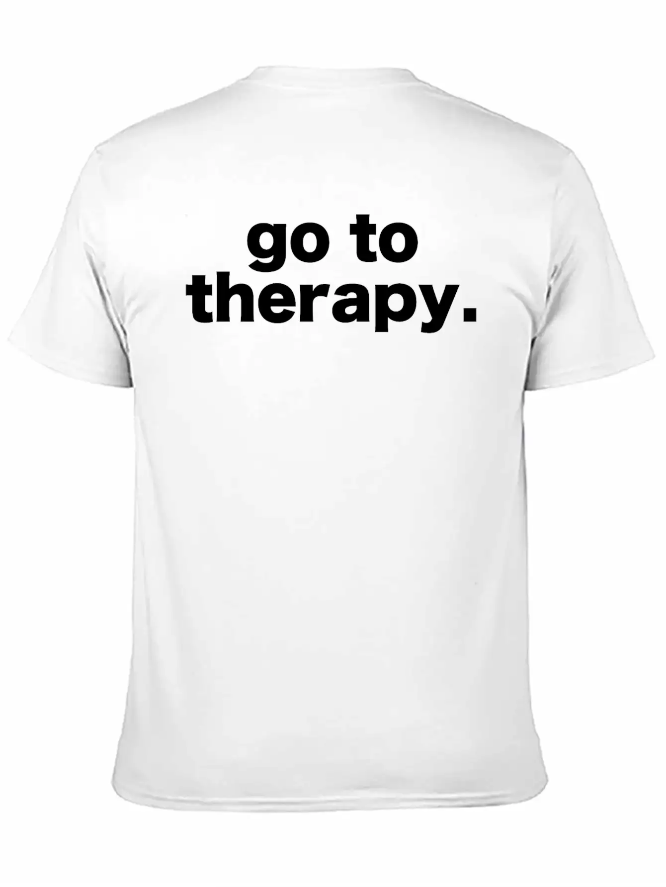 Go To Therapy Breathable Soft Cotton T-Shirt – Timeless Casual Look