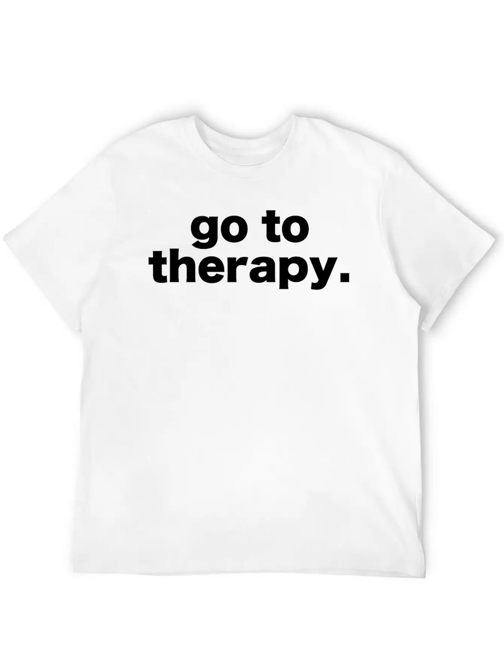 Go To Therapy Breathable Soft Cotton T-Shirt – Timeless Casual Look