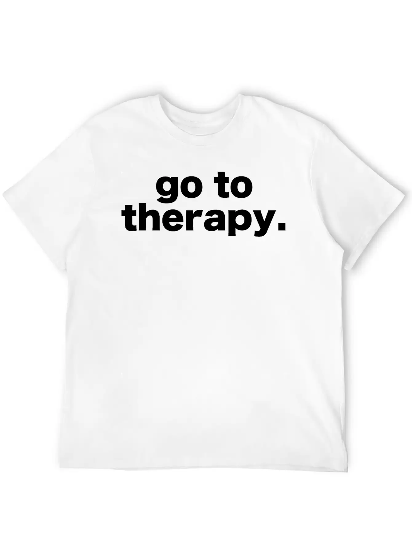 Go To Therapy Breathable Soft Cotton T-Shirt – Timeless Casual Look