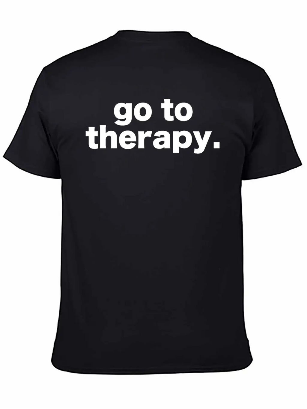 Go To Therapy Breathable Soft Cotton T-Shirt – Timeless Casual Look