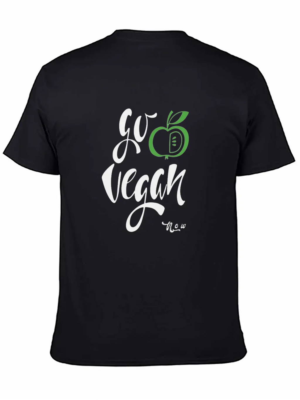 Go Vegan Now Unisex Casual T-Shirt – Clean Design For Daily Comfort