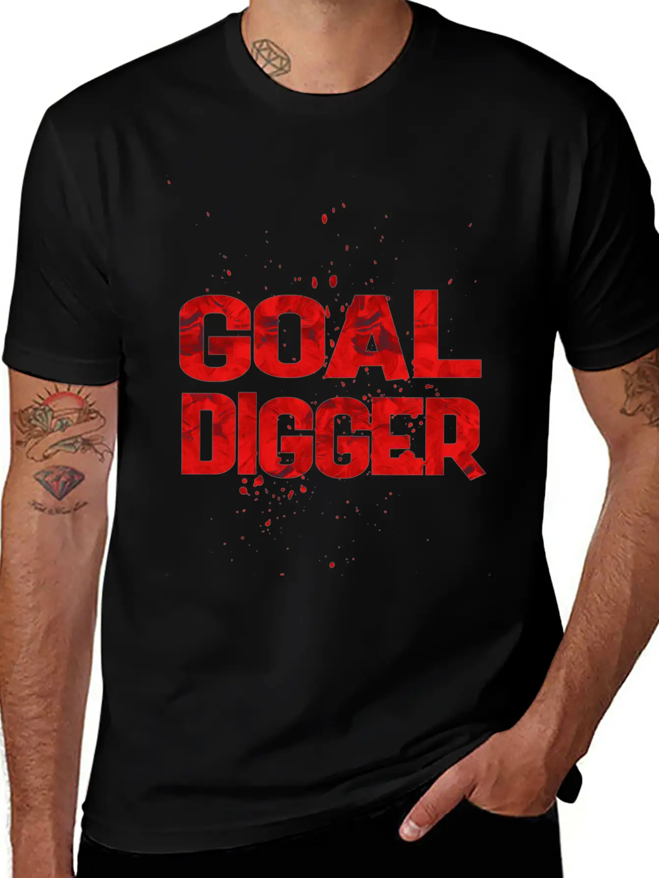 Goal Digger Breathable Soft Cotton T-Shirt – Timeless Casual Look