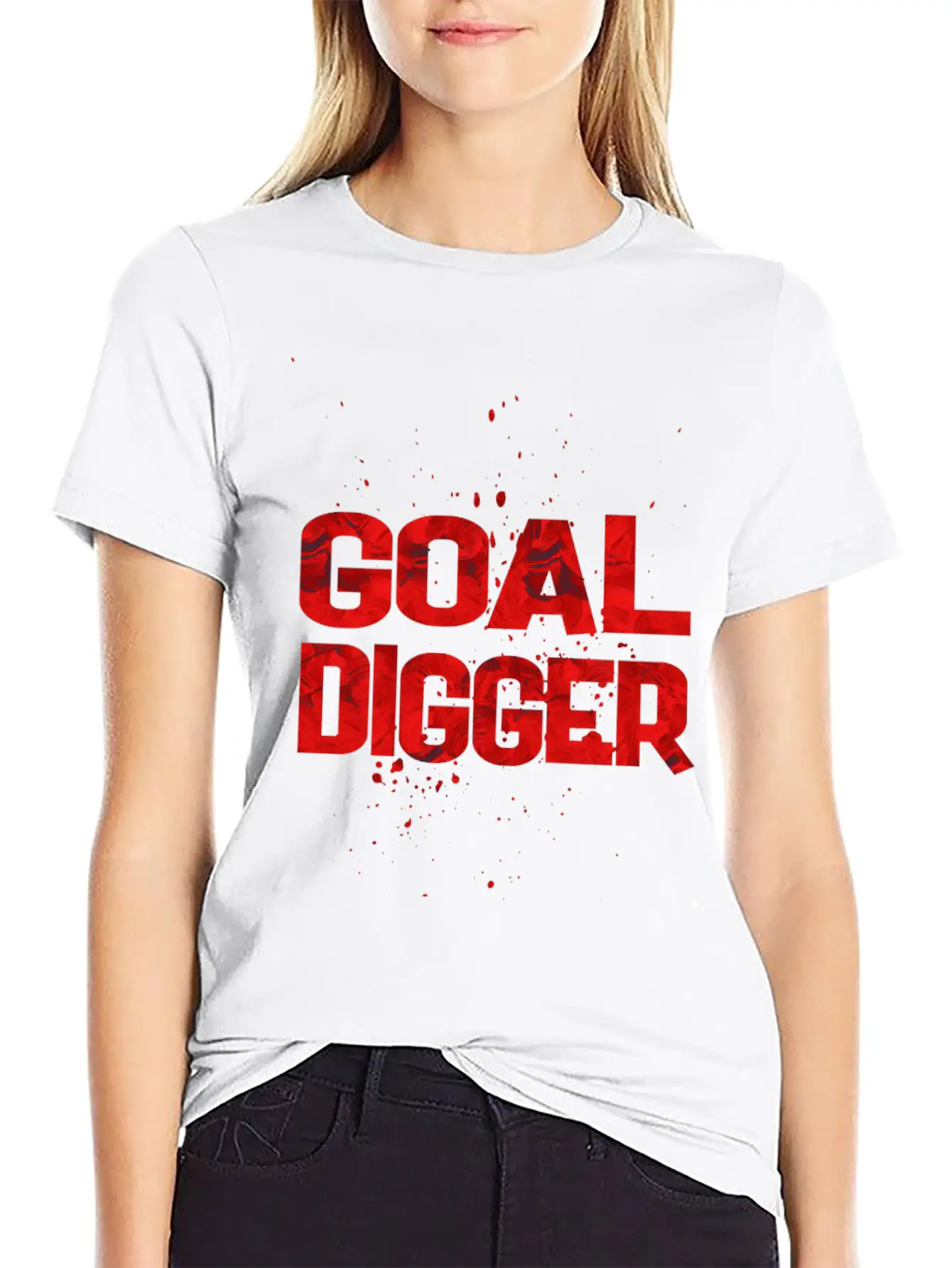 Goal Digger Breathable Soft Cotton T-Shirt – Timeless Casual Look