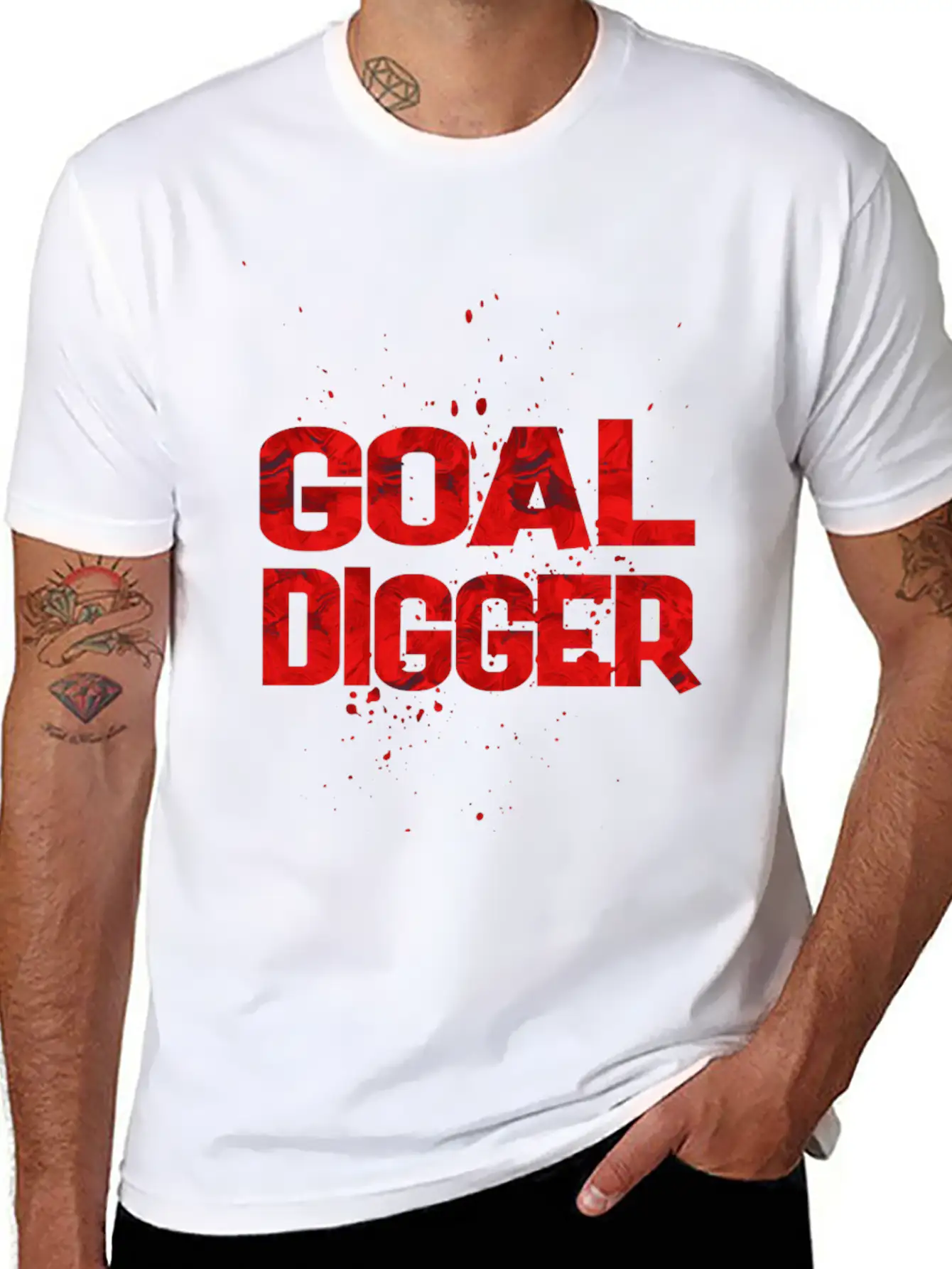 Goal Digger Breathable Soft Cotton T-Shirt – Timeless Casual Look
