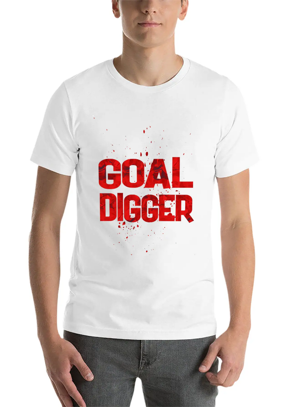 Goal Digger Breathable Soft Cotton T-Shirt – Timeless Casual Look