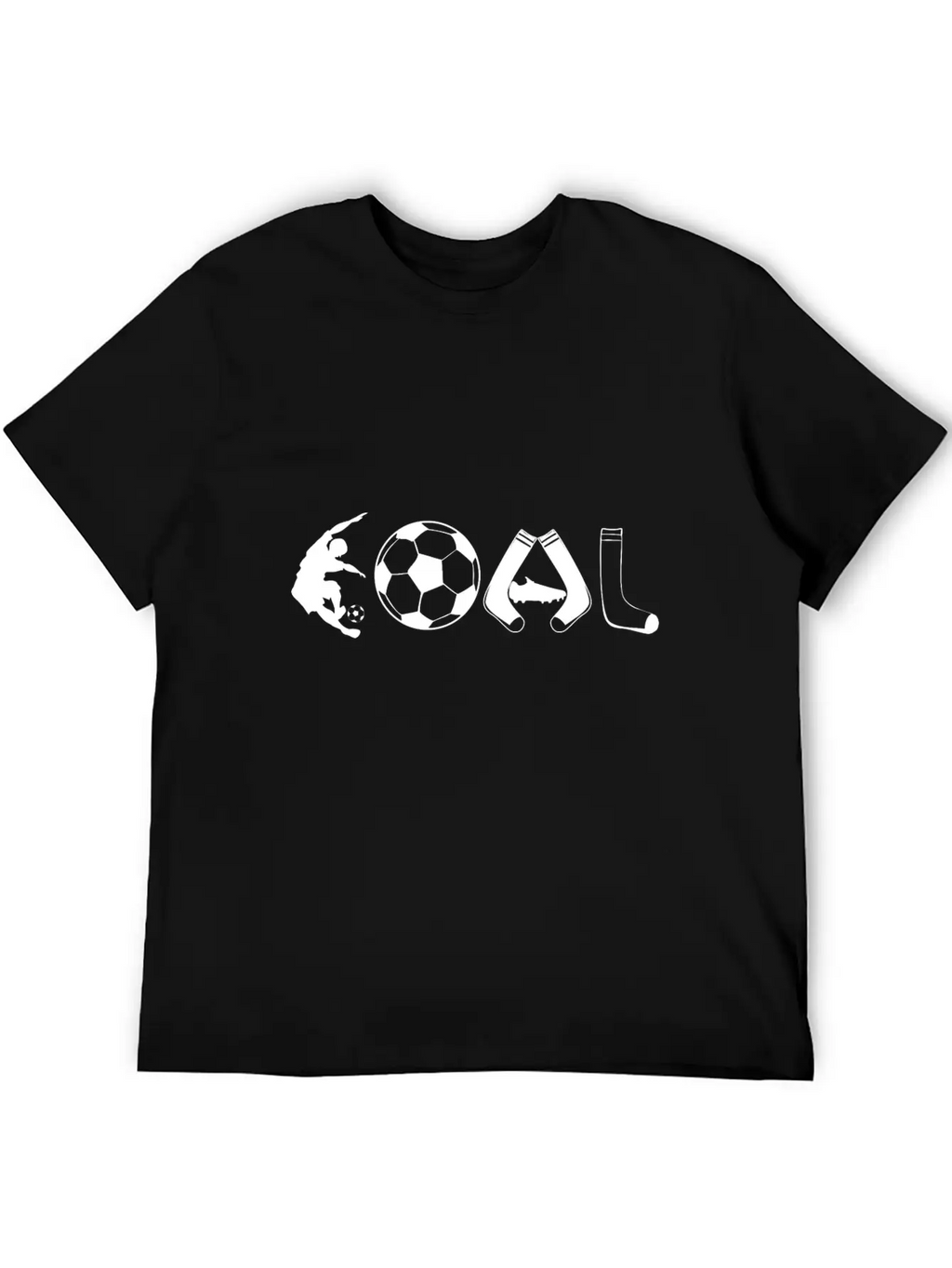 Goal Soccer Love Casual Graphic T-Shirt – Simple And Comfortable Daily Wear
