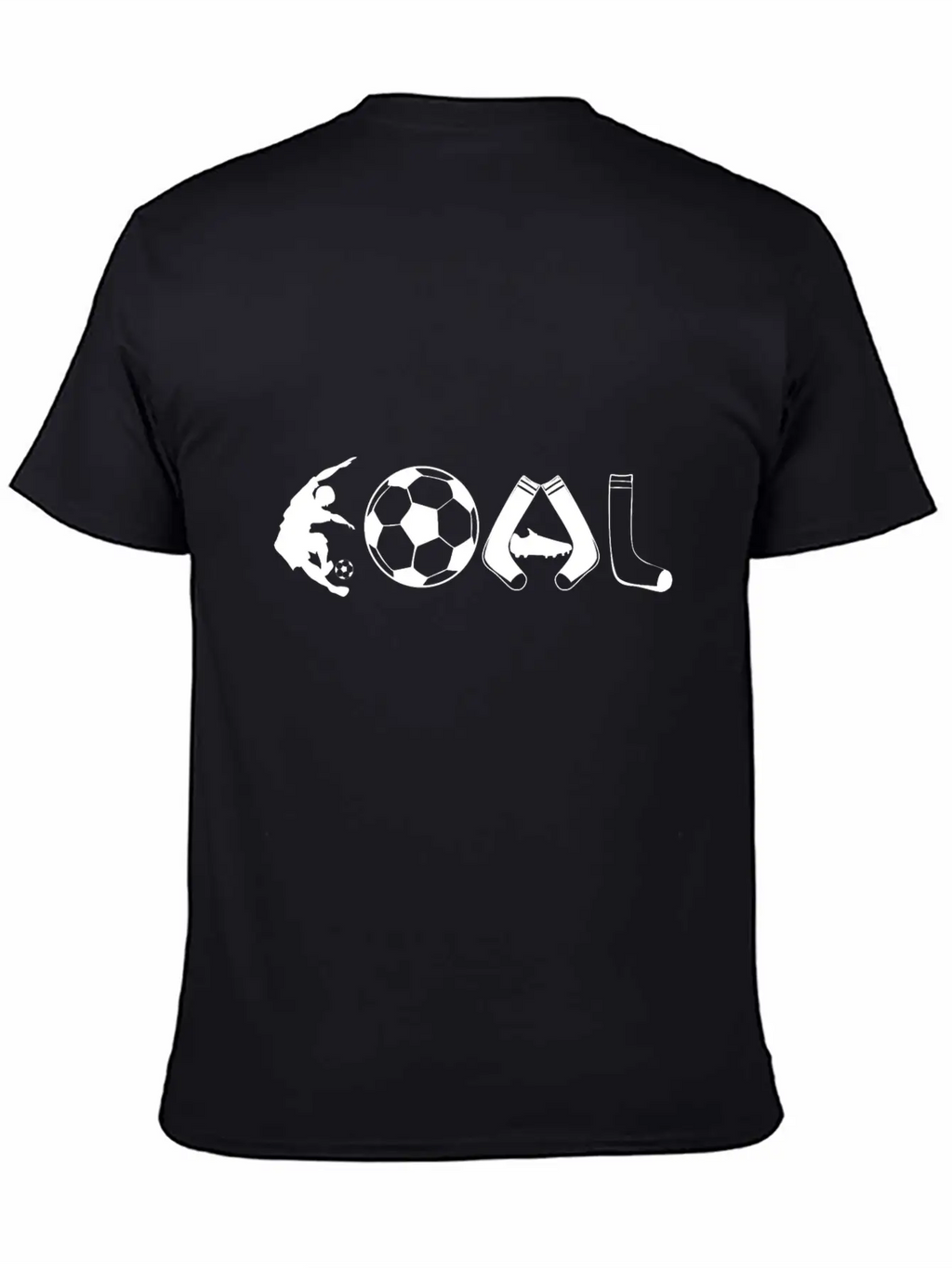 Goal Soccer Love Casual Graphic T-Shirt – Simple And Comfortable Daily Wear