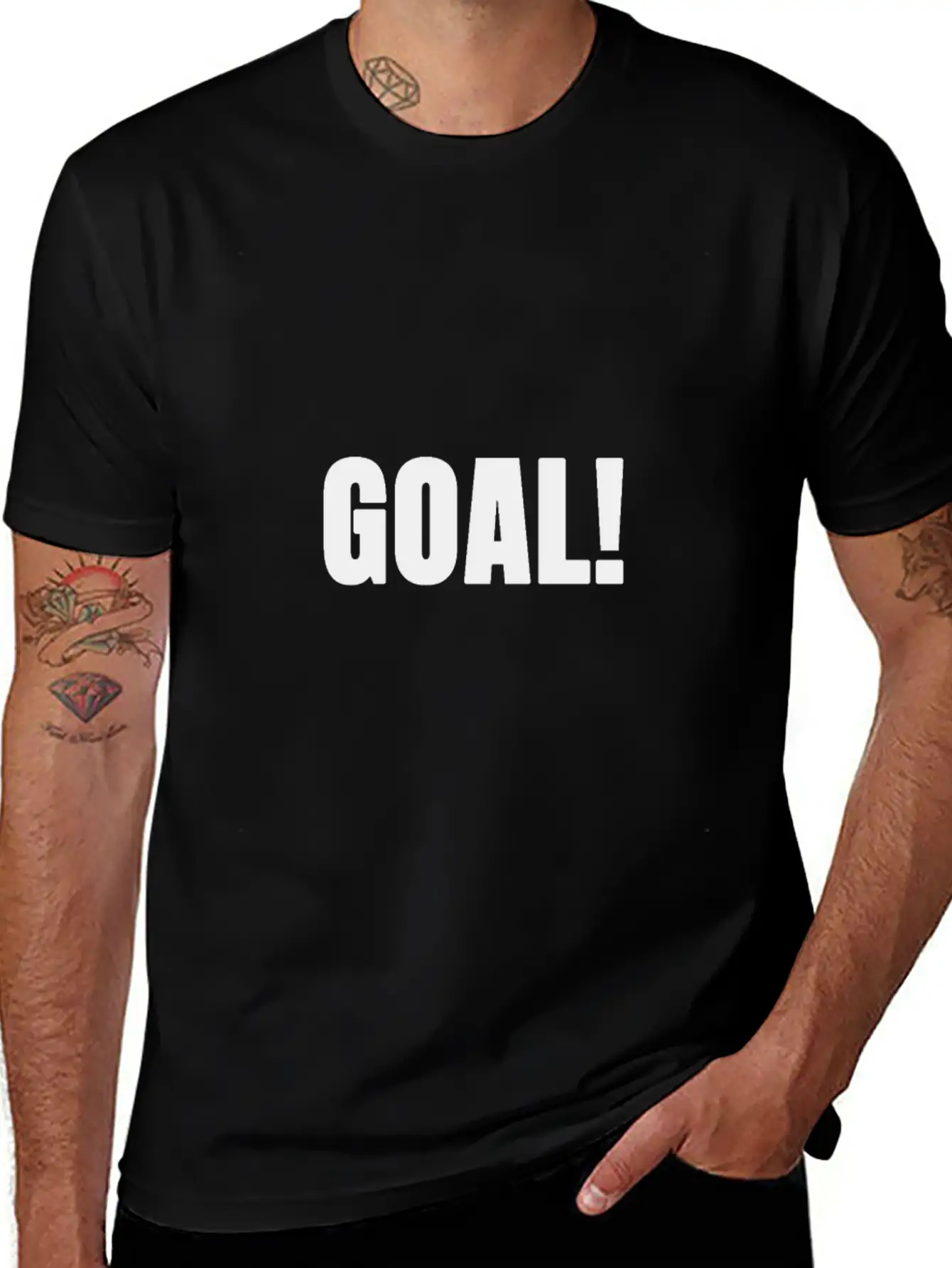 Goal Unisex Casual T-Shirt – Clean Design For Daily Comfort