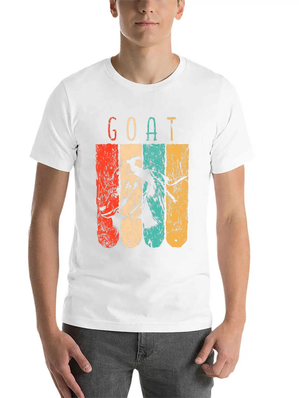 Goar Retro Classic Fit Graphic Tee For Daily Comfort – Unisex Cotton Shirt