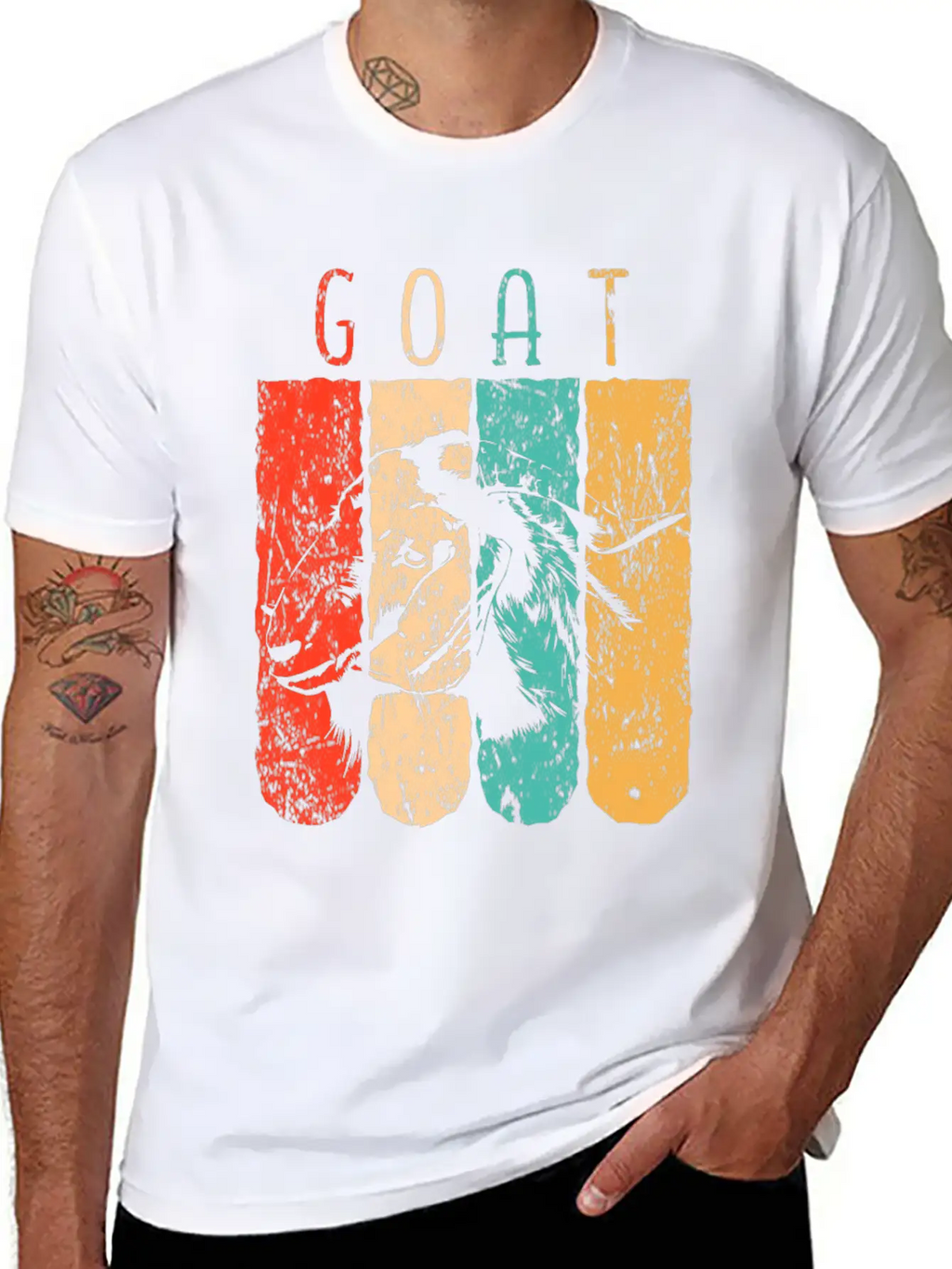 Goar Retro Classic Fit Graphic Tee For Daily Comfort – Unisex Cotton Shirt