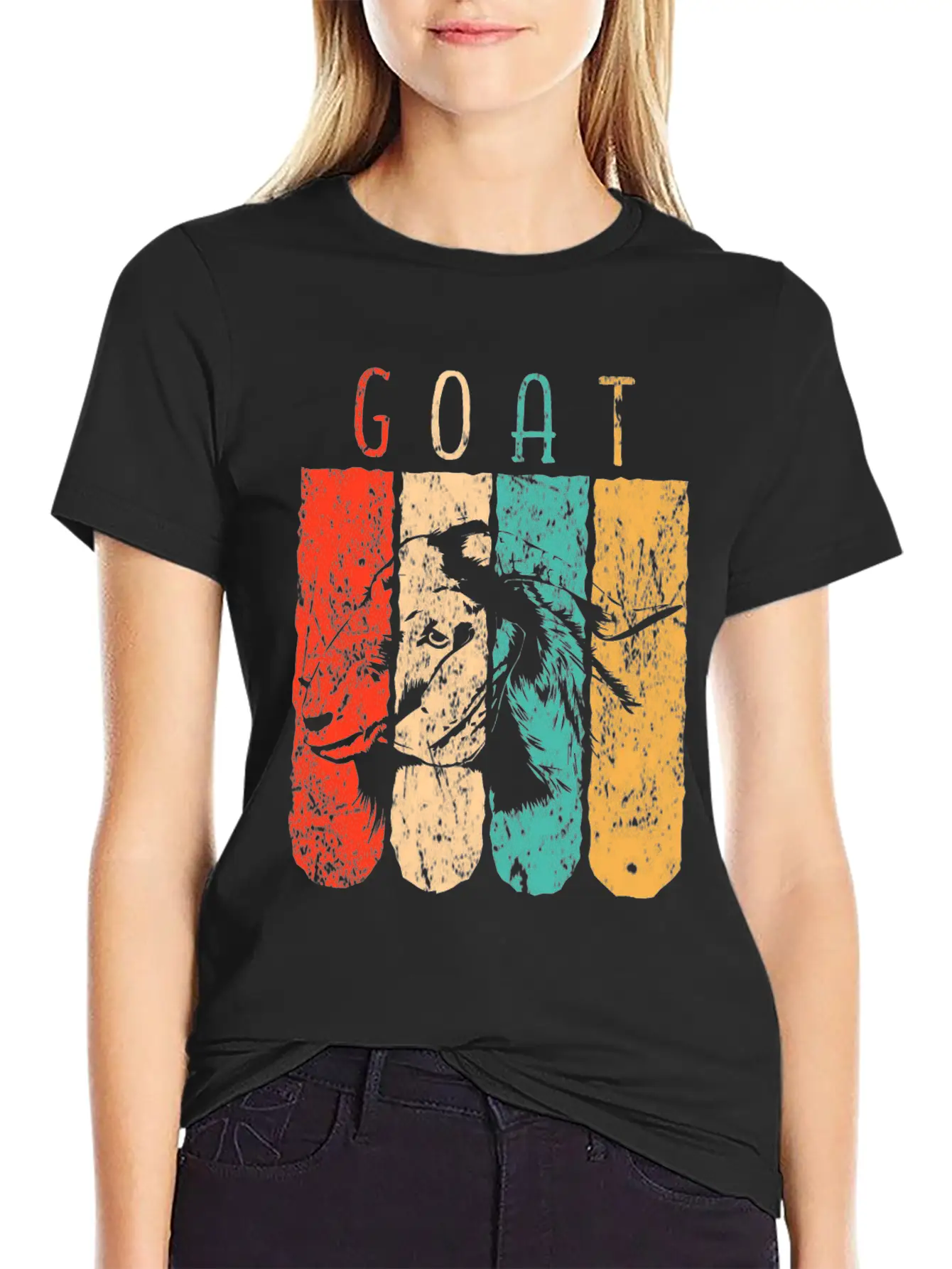 Goar Retro Classic Fit Graphic Tee For Daily Comfort – Unisex Cotton Shirt