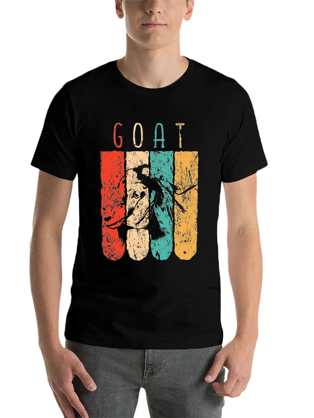 Goar Retro Classic Fit Graphic Tee For Daily Comfort – Unisex Cotton Shirt