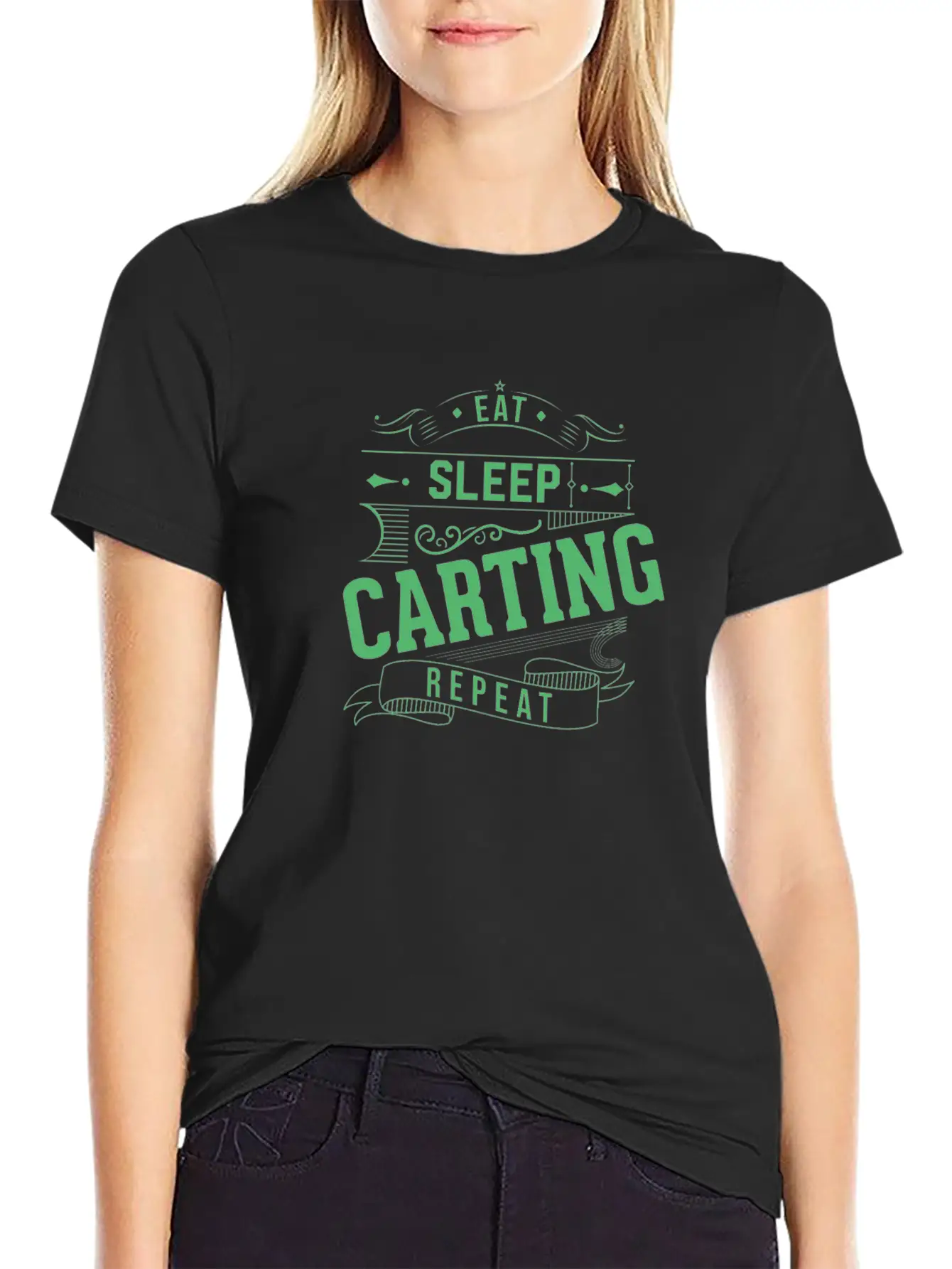 Gocart Carting Driver Go Cart Cart Driving Carts Unisex Casual T-Shirt – Clean Design For Daily Comfort