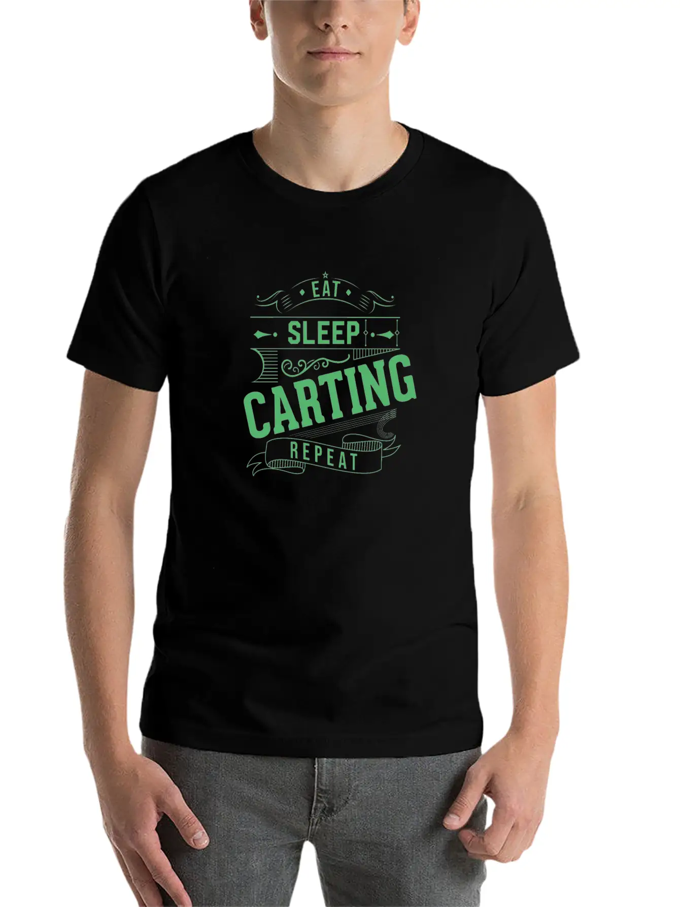 Gocart Carting Driver Go Cart Cart Driving Carts Unisex Casual T-Shirt – Clean Design For Daily Comfort