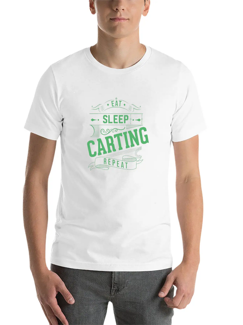 Gocart Carting Driver Go Cart Cart Driving Carts Unisex Casual T-Shirt – Clean Design For Daily Comfort