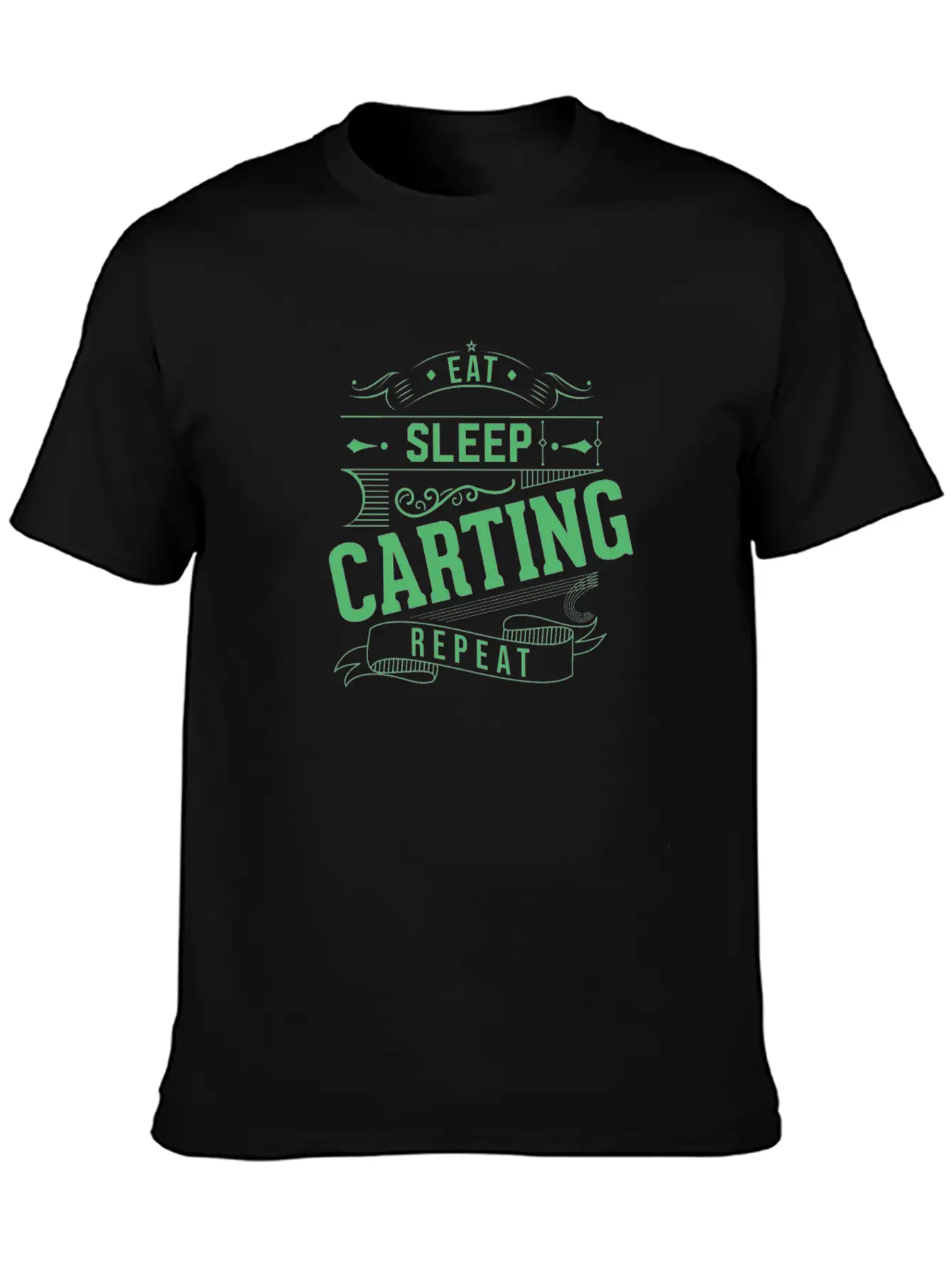 Gocart Carting Driver Go Cart Cart Driving Carts Unisex Casual T-Shirt – Clean Design For Daily Comfort