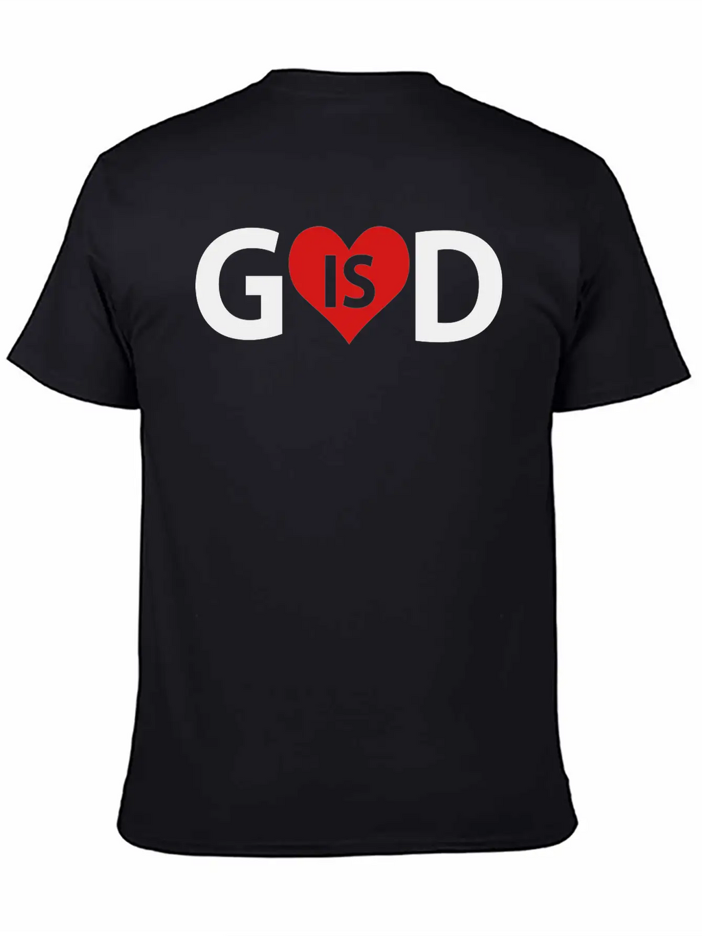 God Is Love Classic Fit Graphic Tee For Daily Comfort – Unisex Cotton Shirt