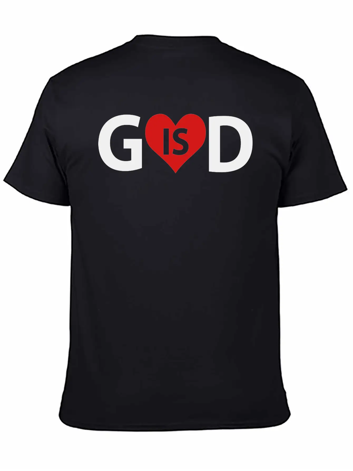 God Is Love Classic Fit Graphic Tee For Daily Comfort – Unisex Cotton Shirt