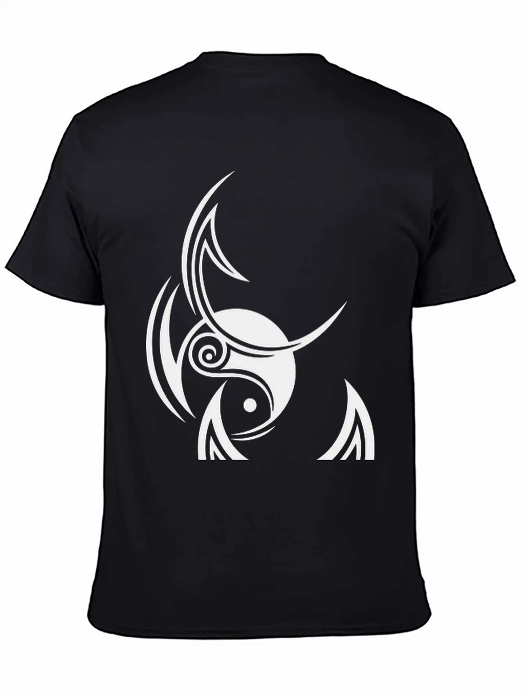 Goddess, Triple Moon And Yin Yang Stylish Everyday T-Shirt – Unisex Basic Cotton Tee