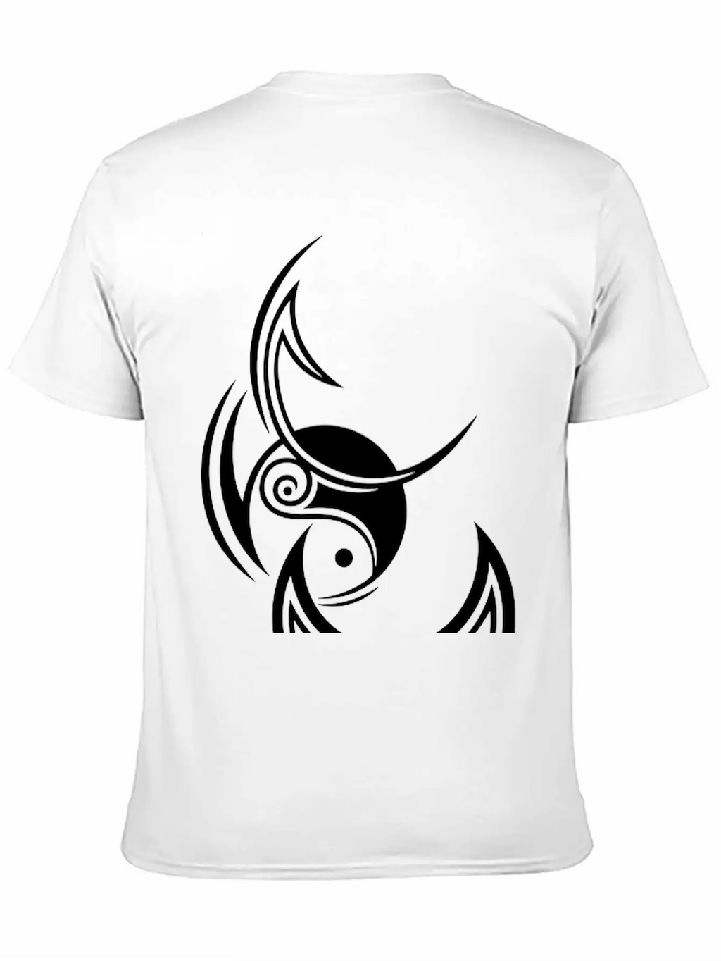 Goddess, Triple Moon And Yin Yang Stylish Everyday T-Shirt – Unisex Basic Cotton Tee