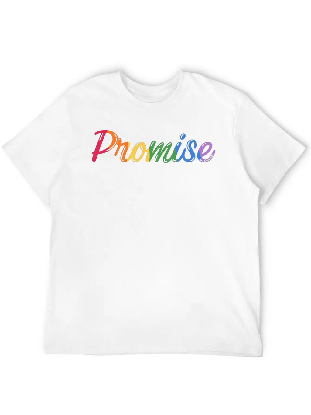 God's Promise Rainbow Graphic Tee Unisex Casual T-Shirt – Clean Design For Daily Comfort