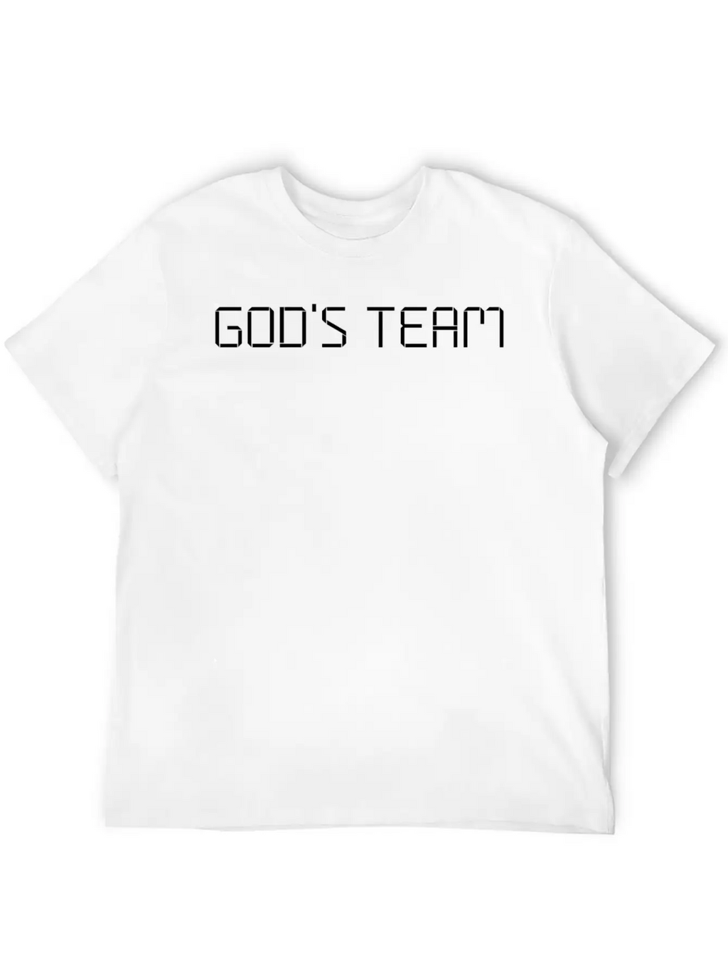 GOD's Team Casual Graphic T-Shirt – Simple And Comfortable Daily Wear