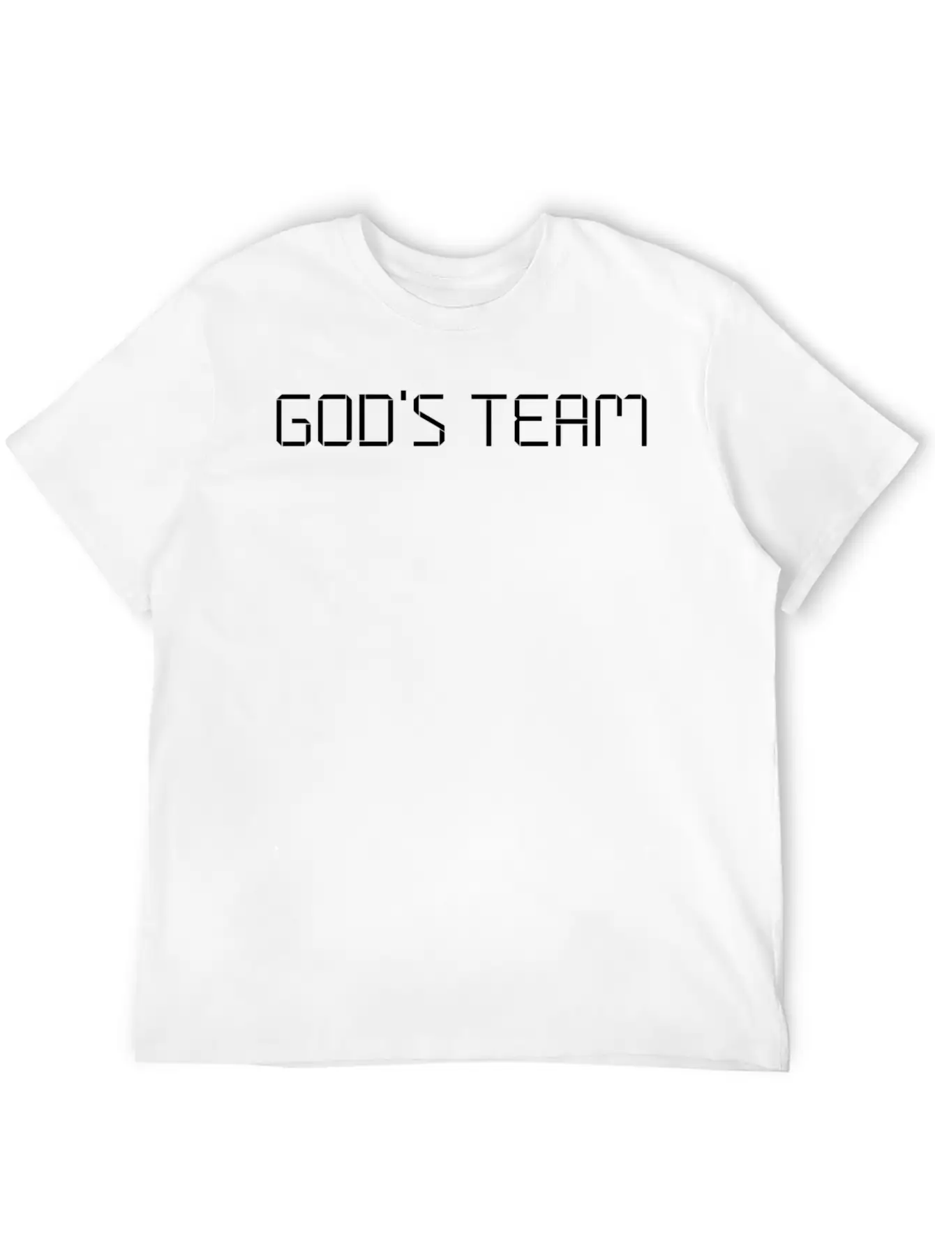 GOD's Team Casual Graphic T-Shirt – Simple And Comfortable Daily Wear