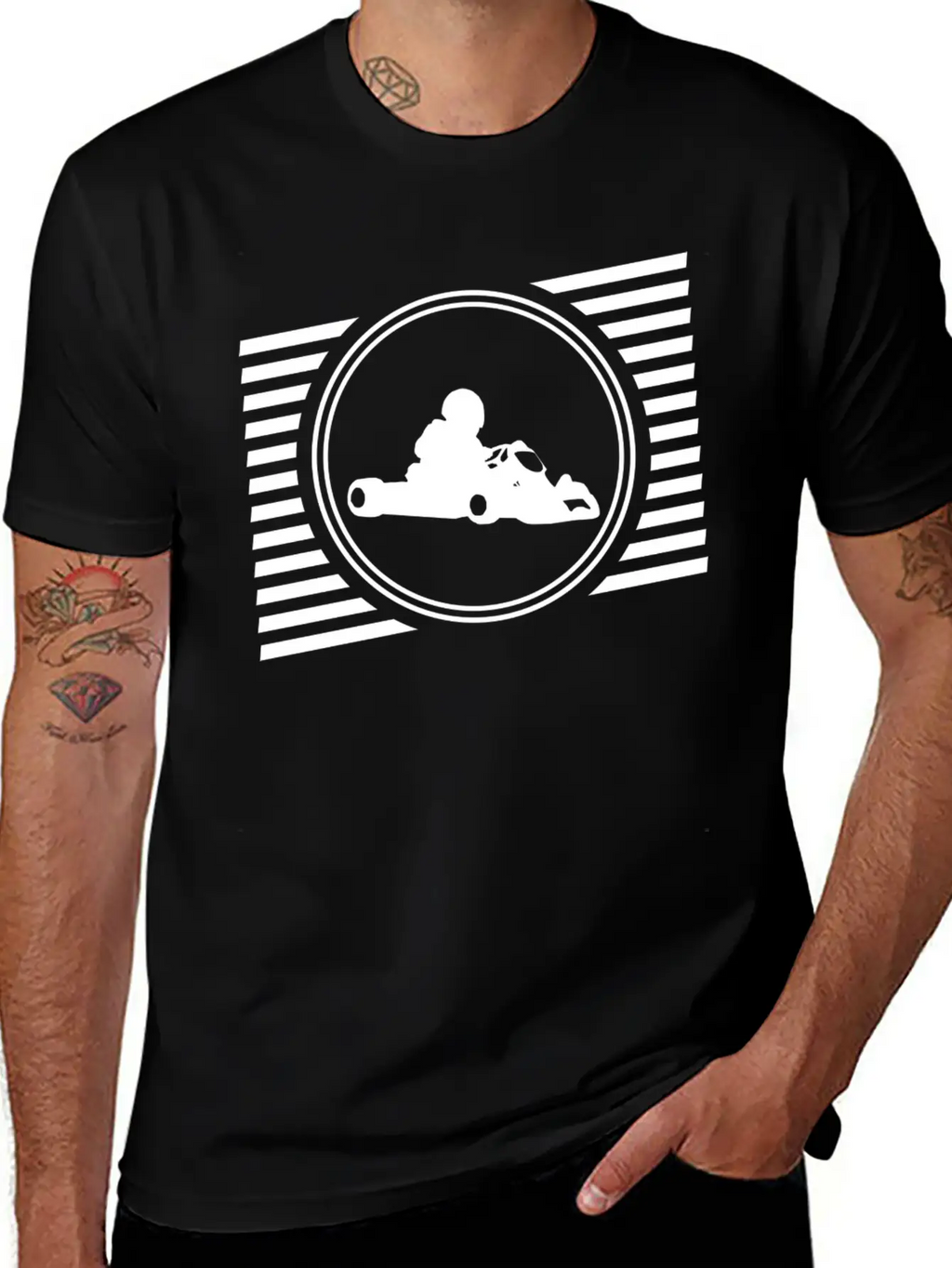 Gokart Breathable Soft Cotton T-Shirt – Timeless Casual Look