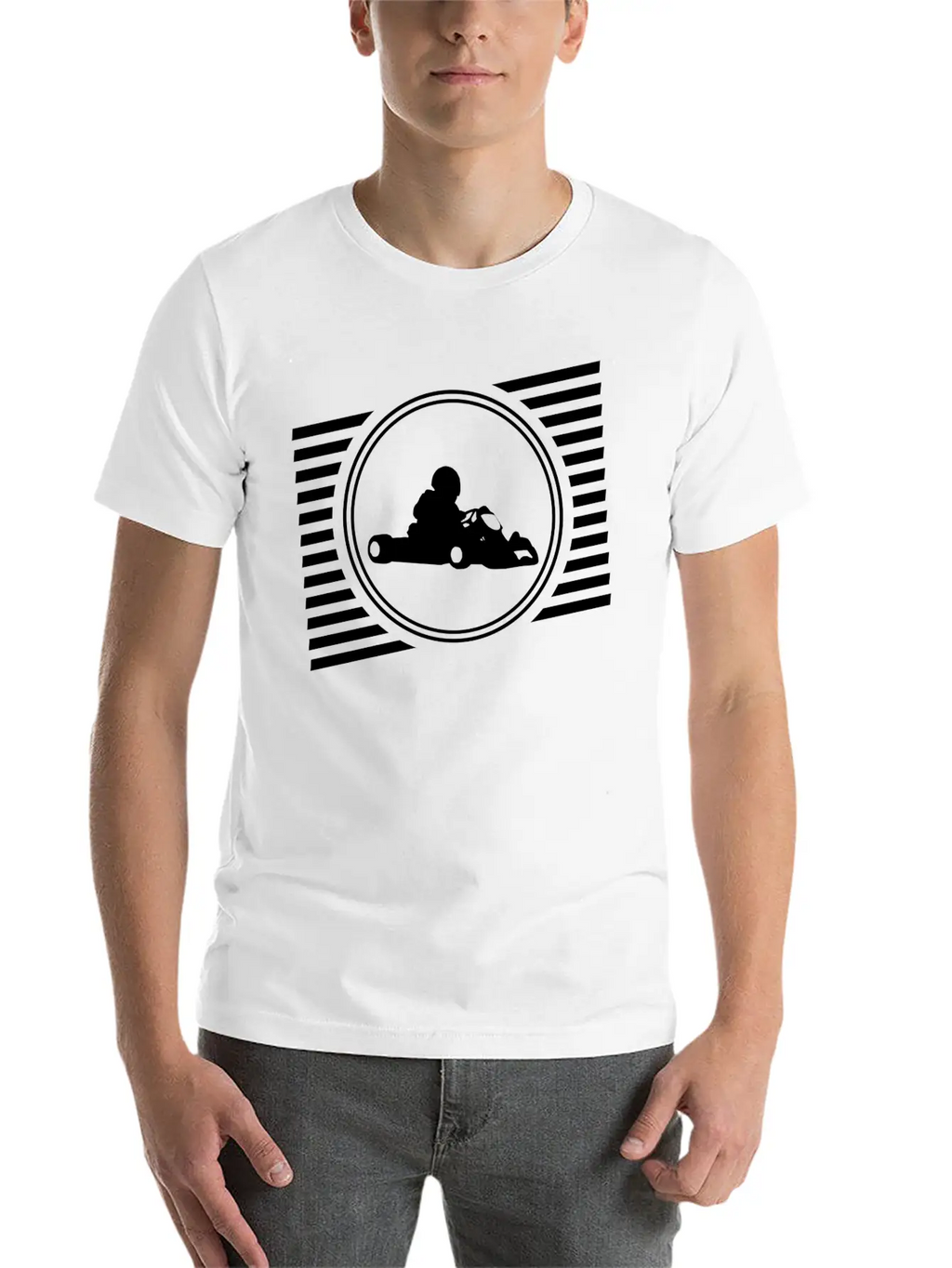 Gokart Breathable Soft Cotton T-Shirt – Timeless Casual Look
