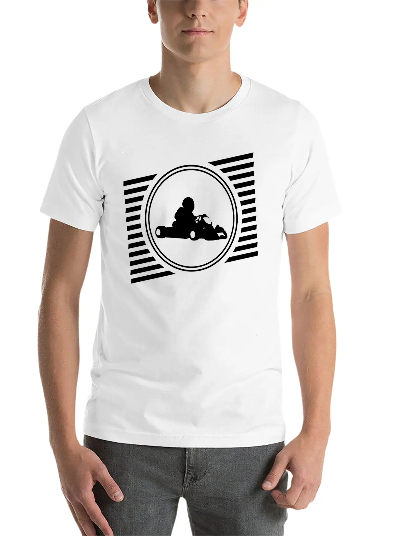 Gokart Breathable Soft Cotton T-Shirt – Timeless Casual Look