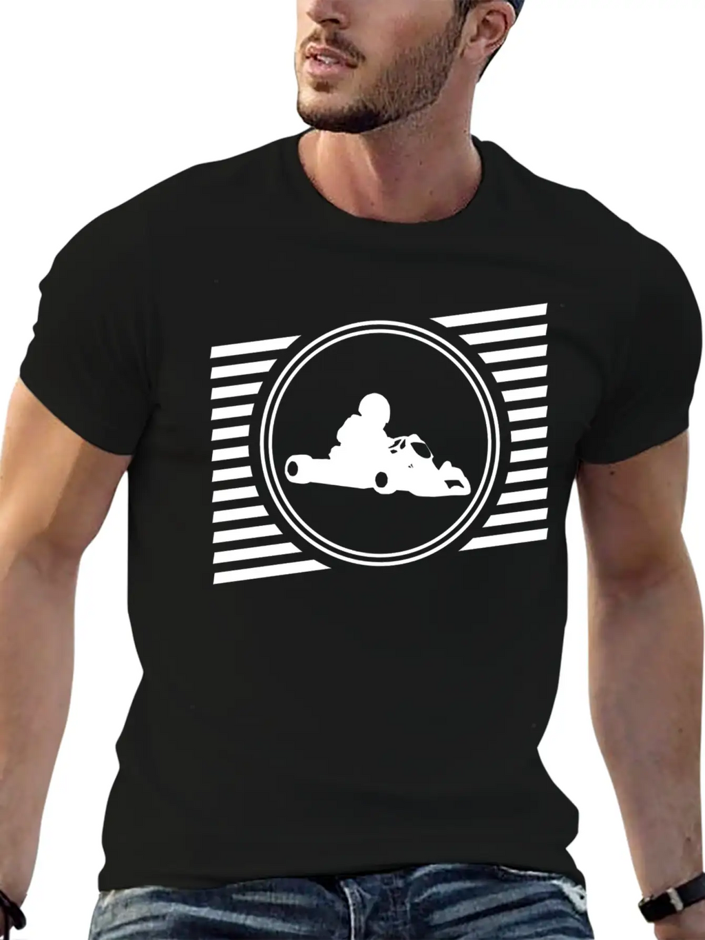 Gokart Breathable Soft Cotton T-Shirt – Timeless Casual Look