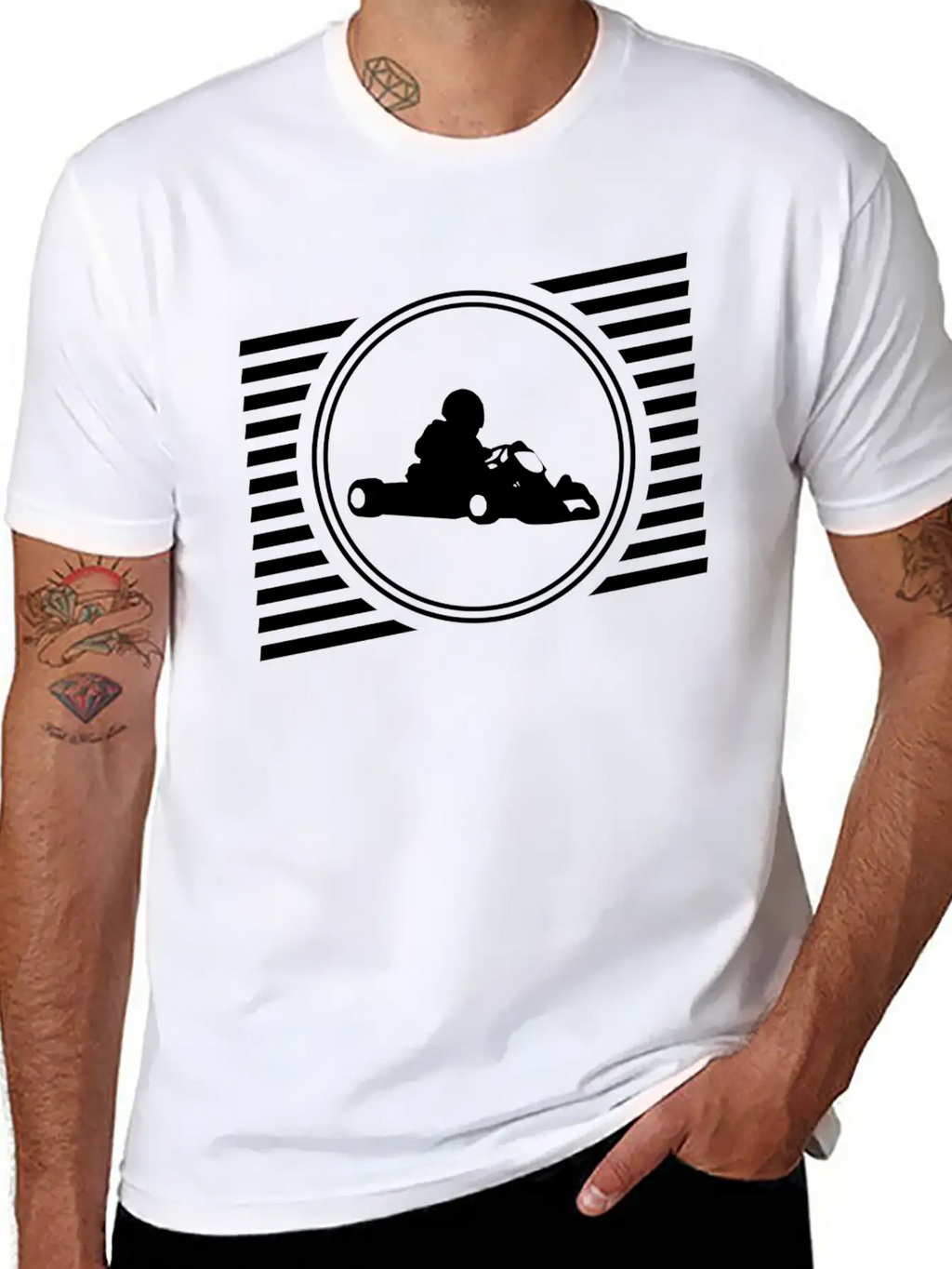 Gokart Breathable Soft Cotton T-Shirt – Timeless Casual Look