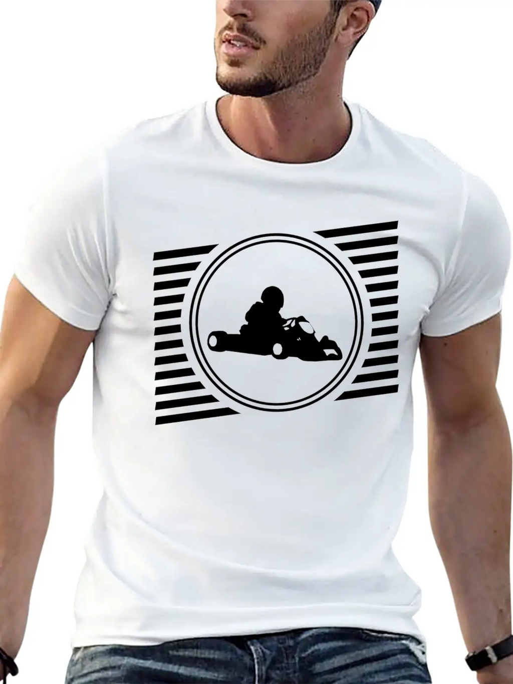 Gokart Breathable Soft Cotton T-Shirt – Timeless Casual Look