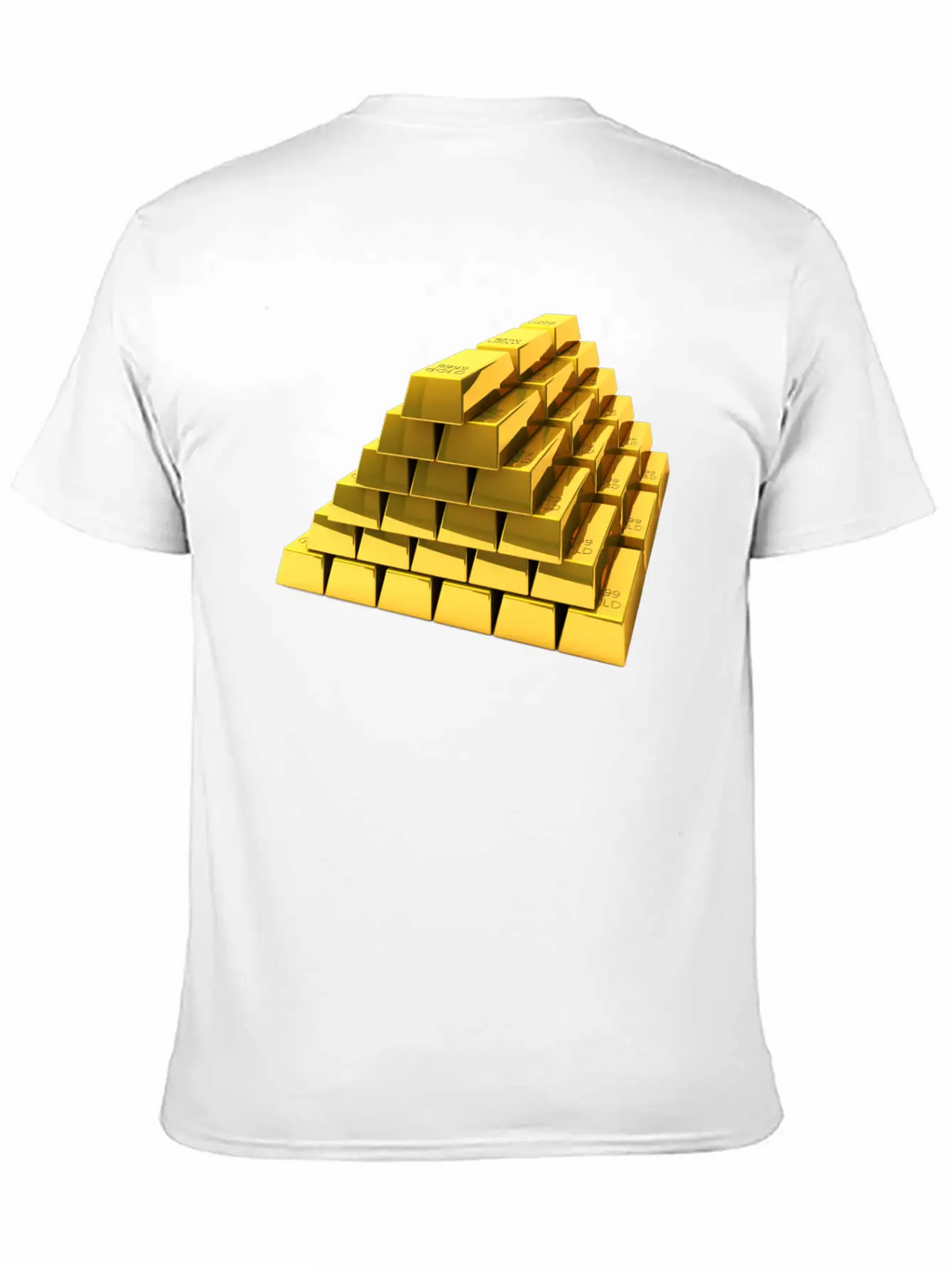 Gold Breathable Soft Cotton T-Shirt – Timeless Casual Look