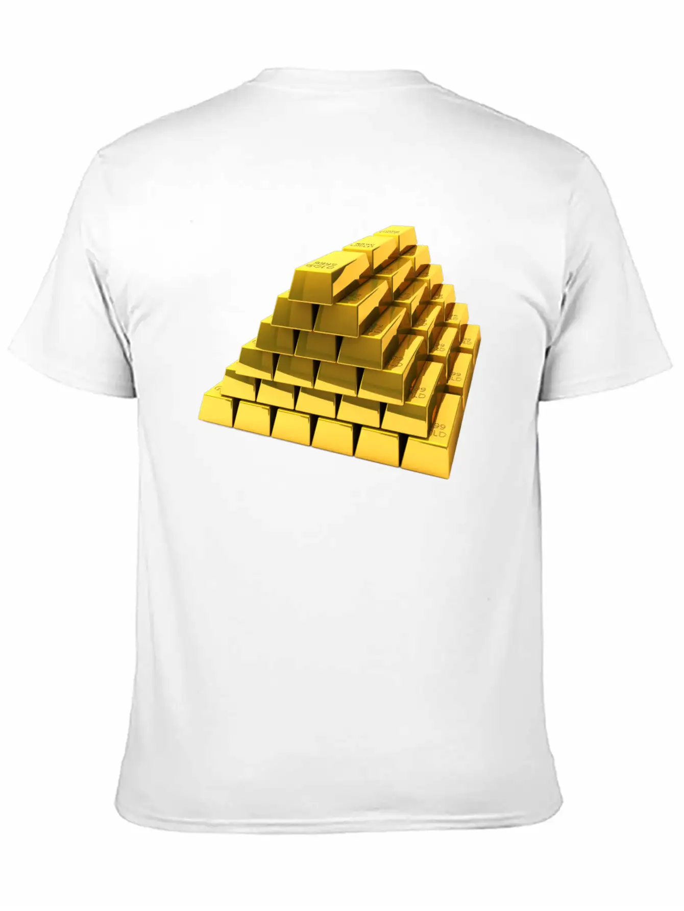 Gold Breathable Soft Cotton T-Shirt – Timeless Casual Look