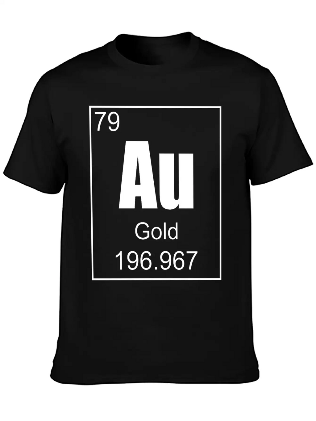 Gold Casual Graphic T-Shirt – Simple And Comfortable Daily Wear
