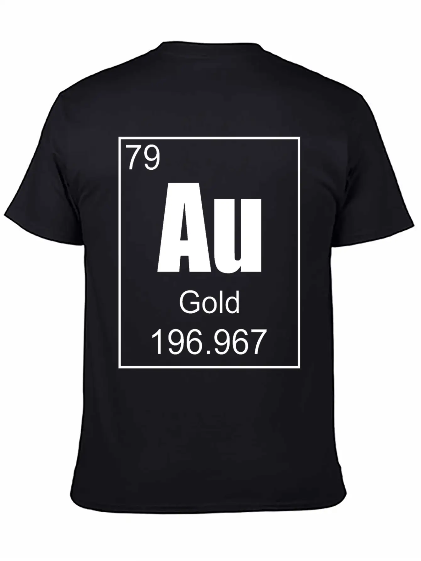 Gold Casual Graphic T-Shirt – Simple And Comfortable Daily Wear