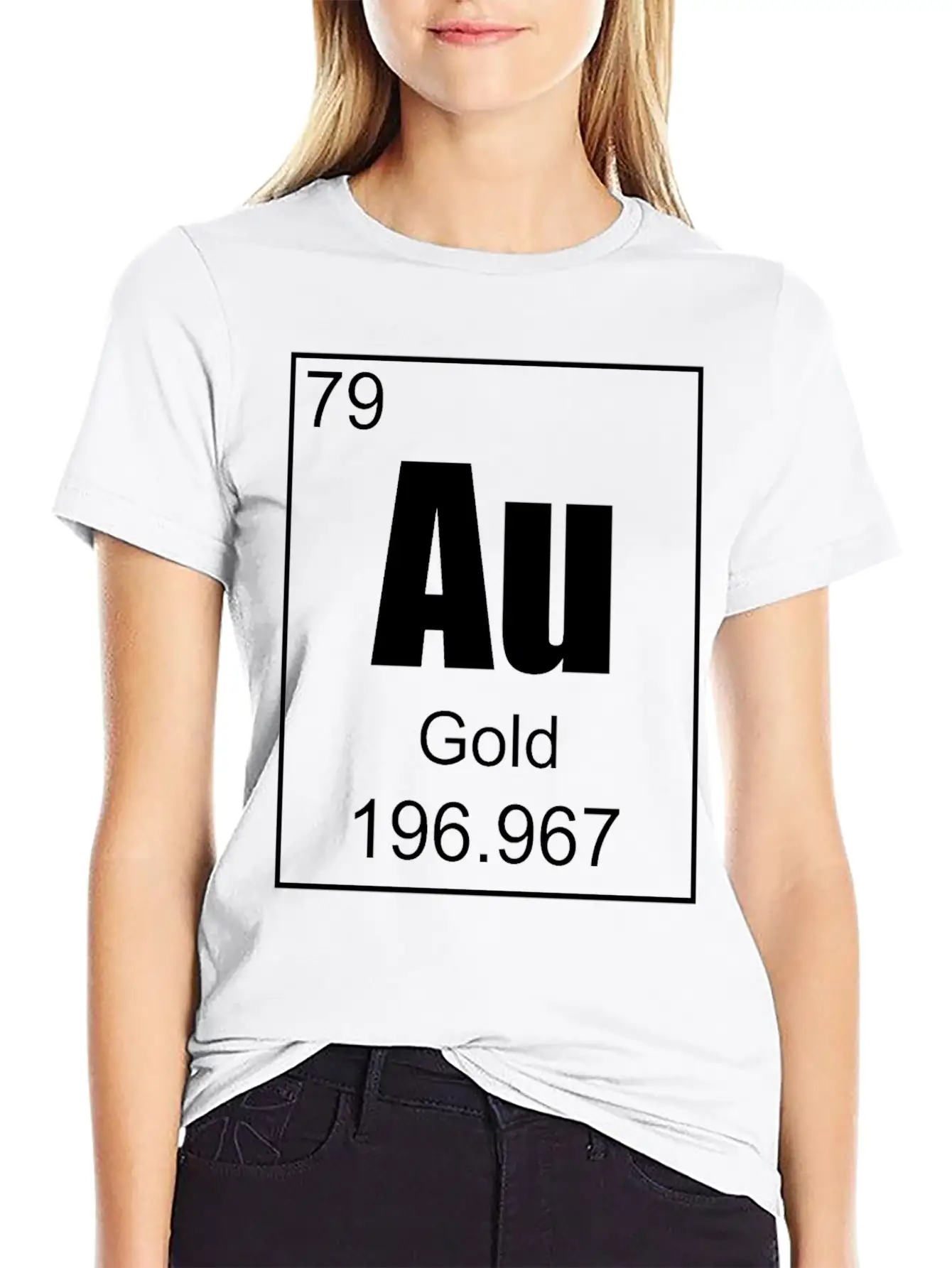 Gold Casual Graphic T-Shirt – Simple And Comfortable Daily Wear